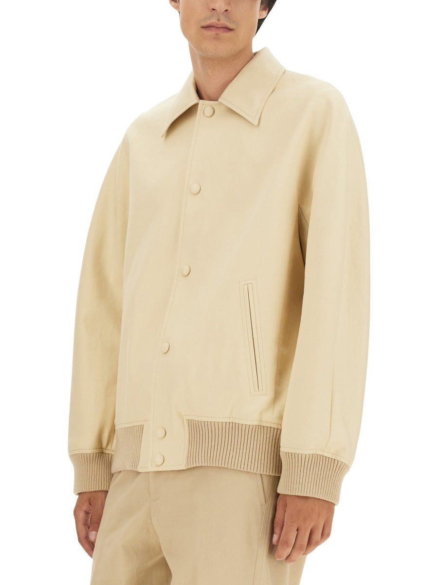 LANVIN Oversized Buttoned Jacket - Size 50