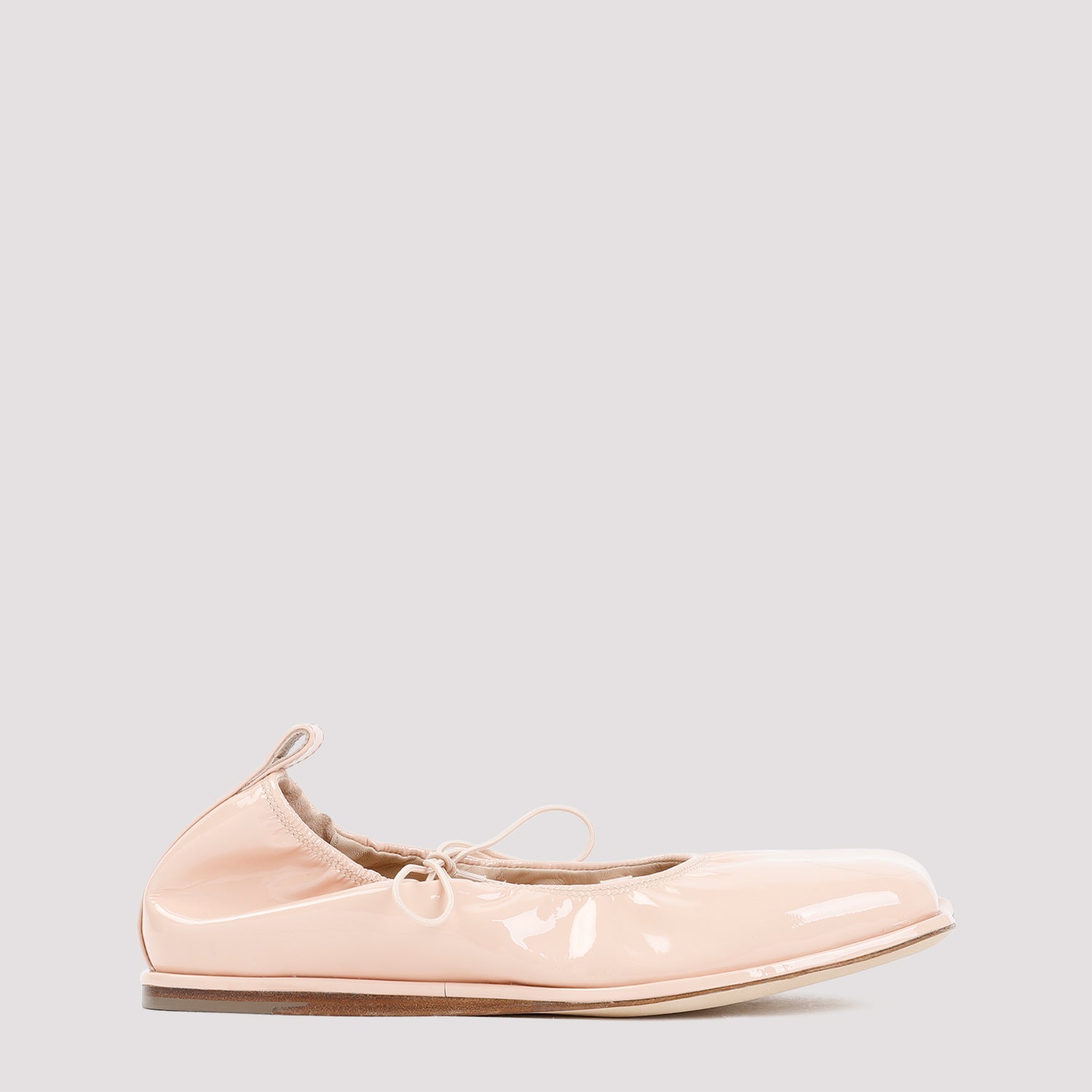 SIMONE ROCHA Heart Toe Lace-Up Ballerina Shoes for Women