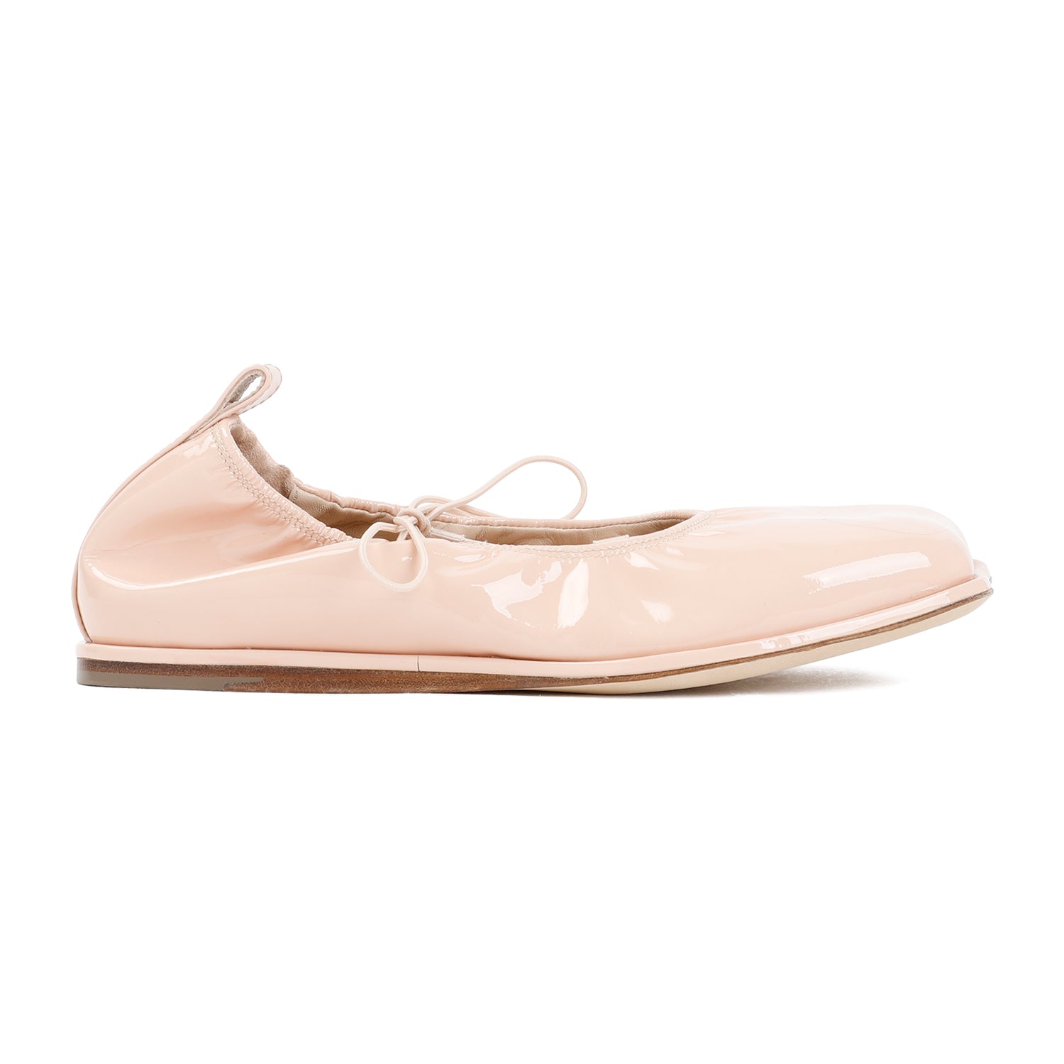 SIMONE ROCHA Heart Toe Lace-Up Ballerina Shoes for Women
