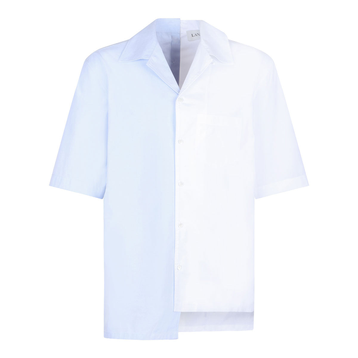 LANVIN Men's Cotton Shirt - Spring/Summer 2025