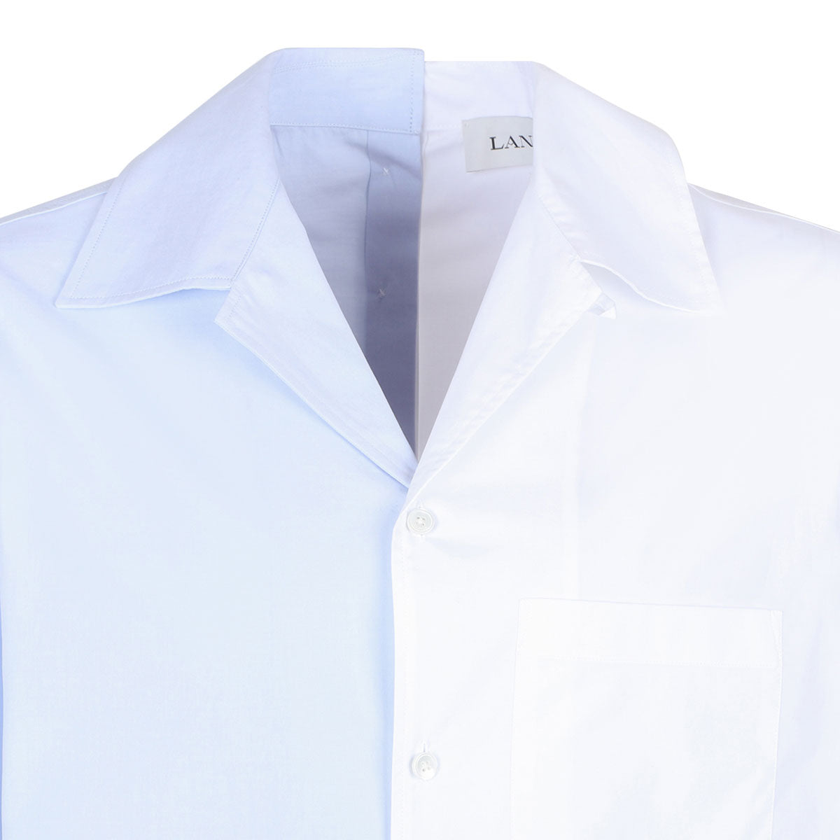 LANVIN Men's Cotton Shirt - Spring/Summer 2025