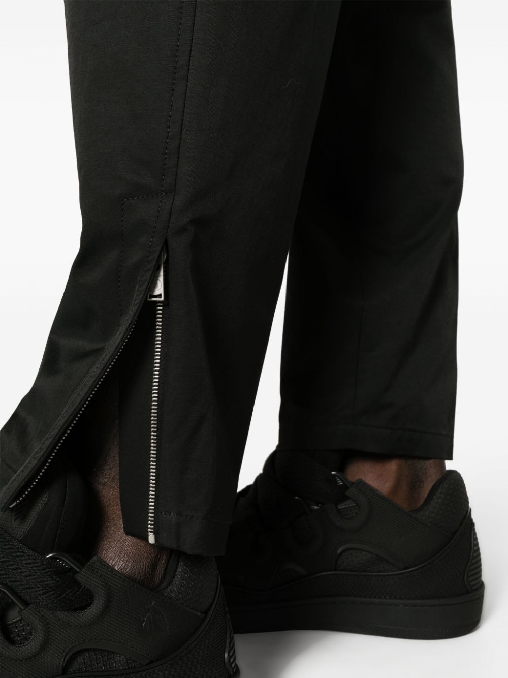 LANVIN Cotton Blend Biker Trousers for Men