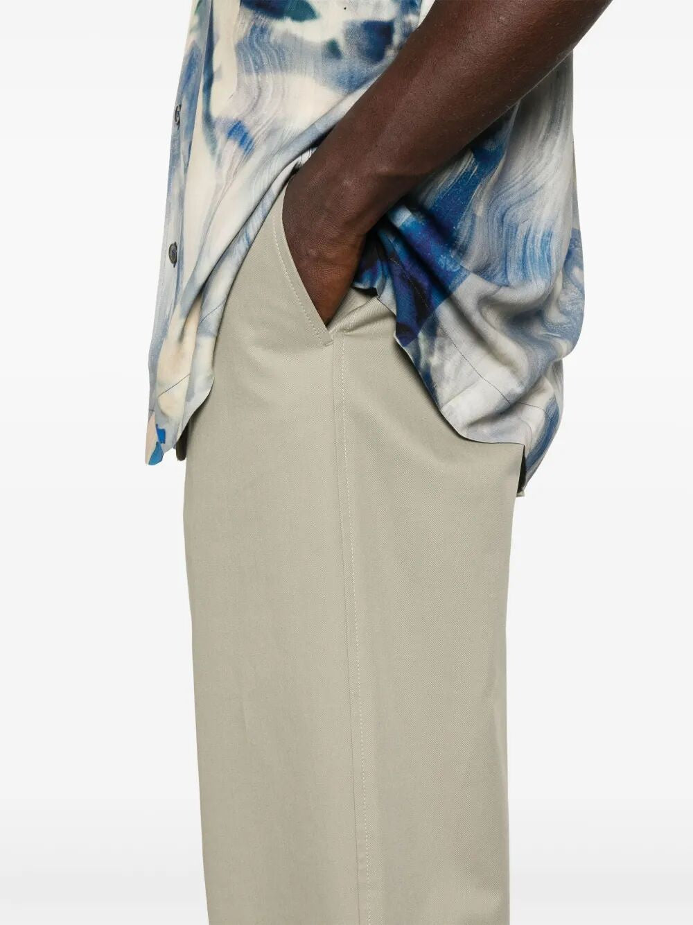 LANVIN Men's Classic Chino Trousers - Spring/Summer 2025