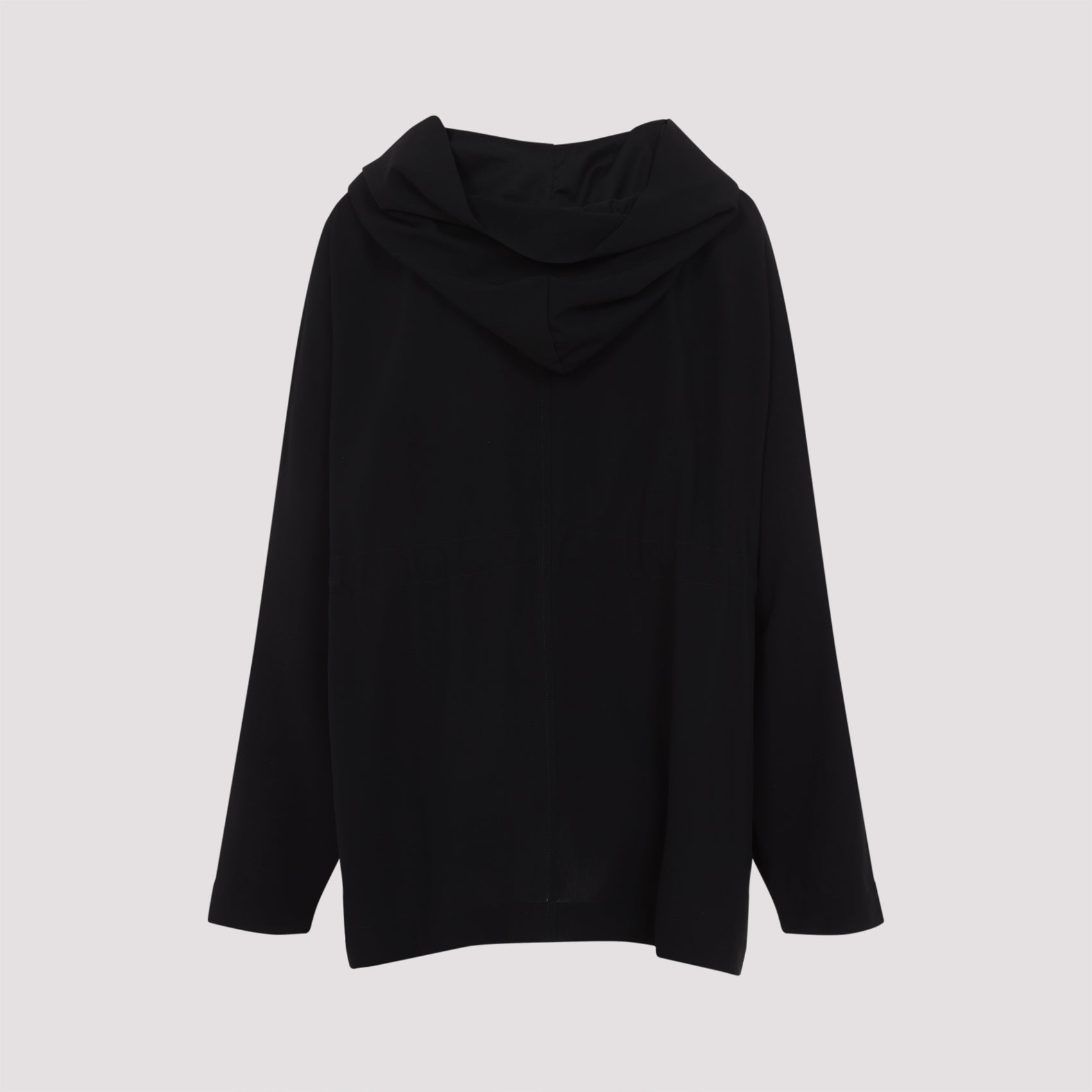 RICK OWENS Hooded Mini Tunic Dress