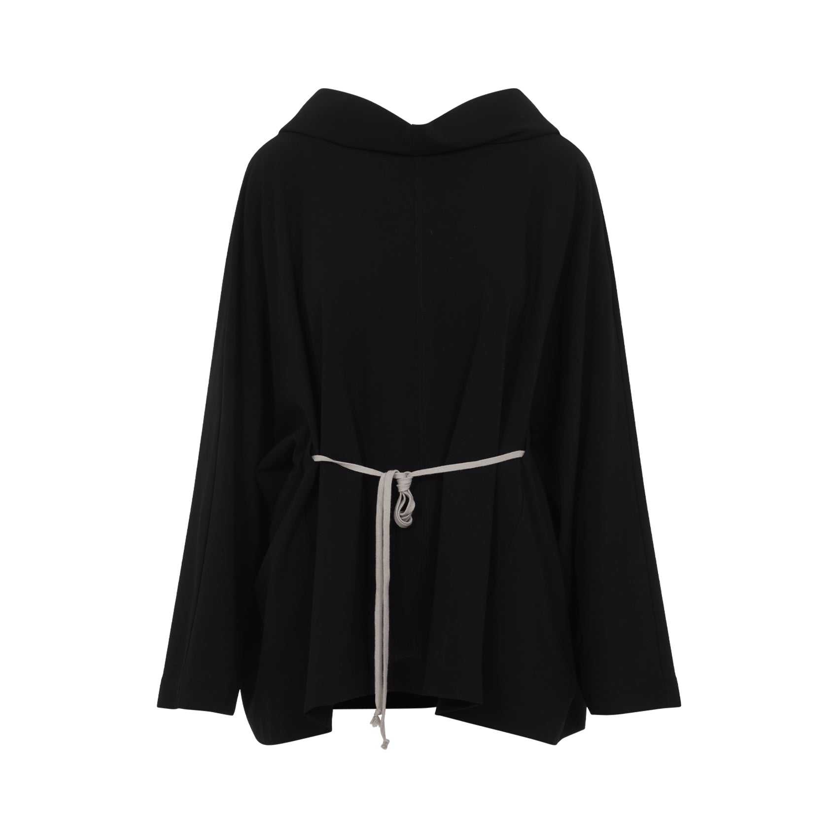 RICK OWENS Hooded Mini Tunic Dress