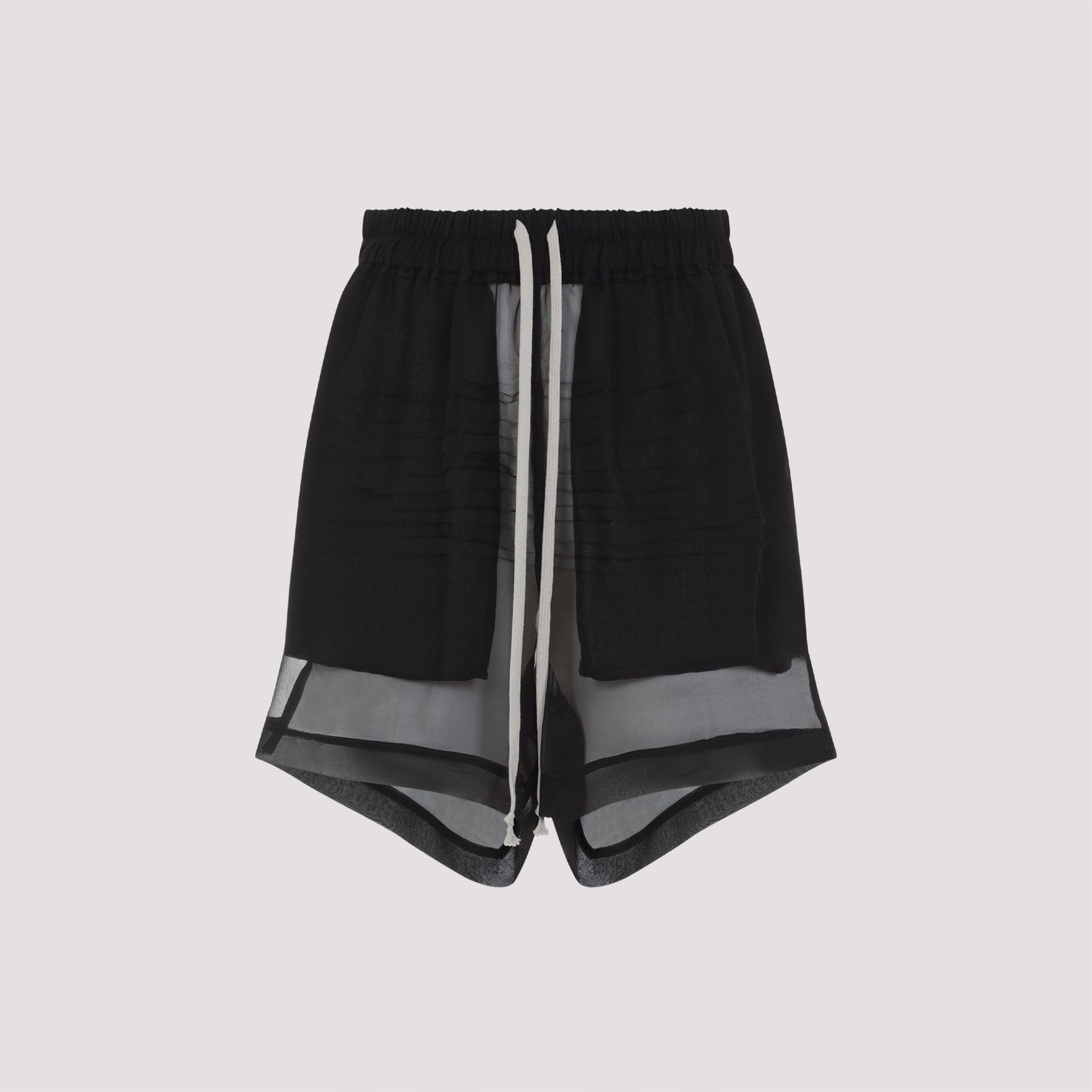 RICK OWENS Silk Shorts for Women - Mini Style