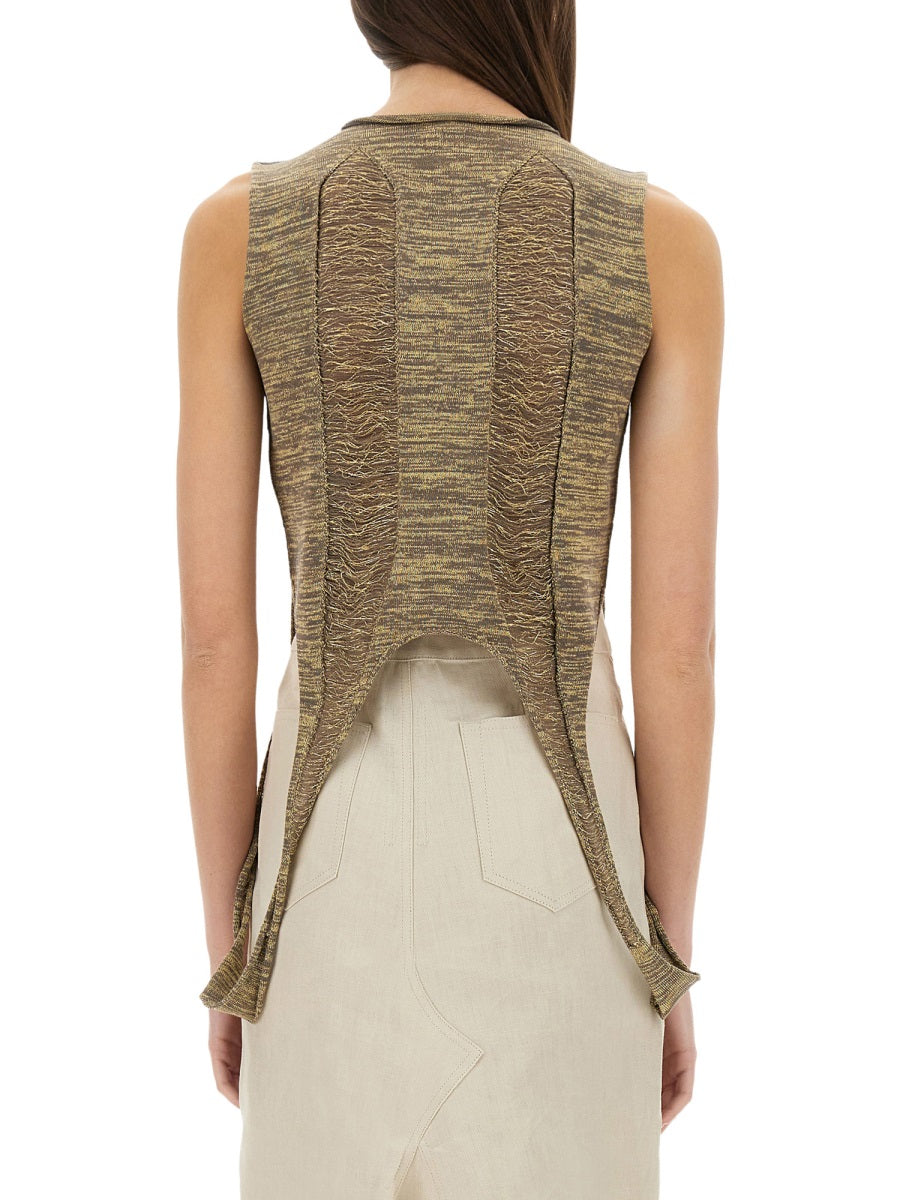 RICK OWENS Wool Blend Mini Top