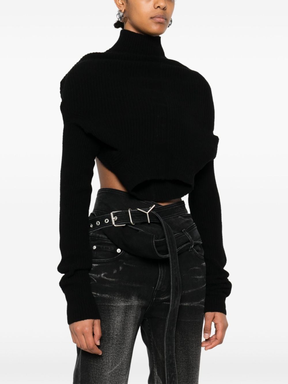 RICK OWENS Cashmere Turtle-Neck Jumper