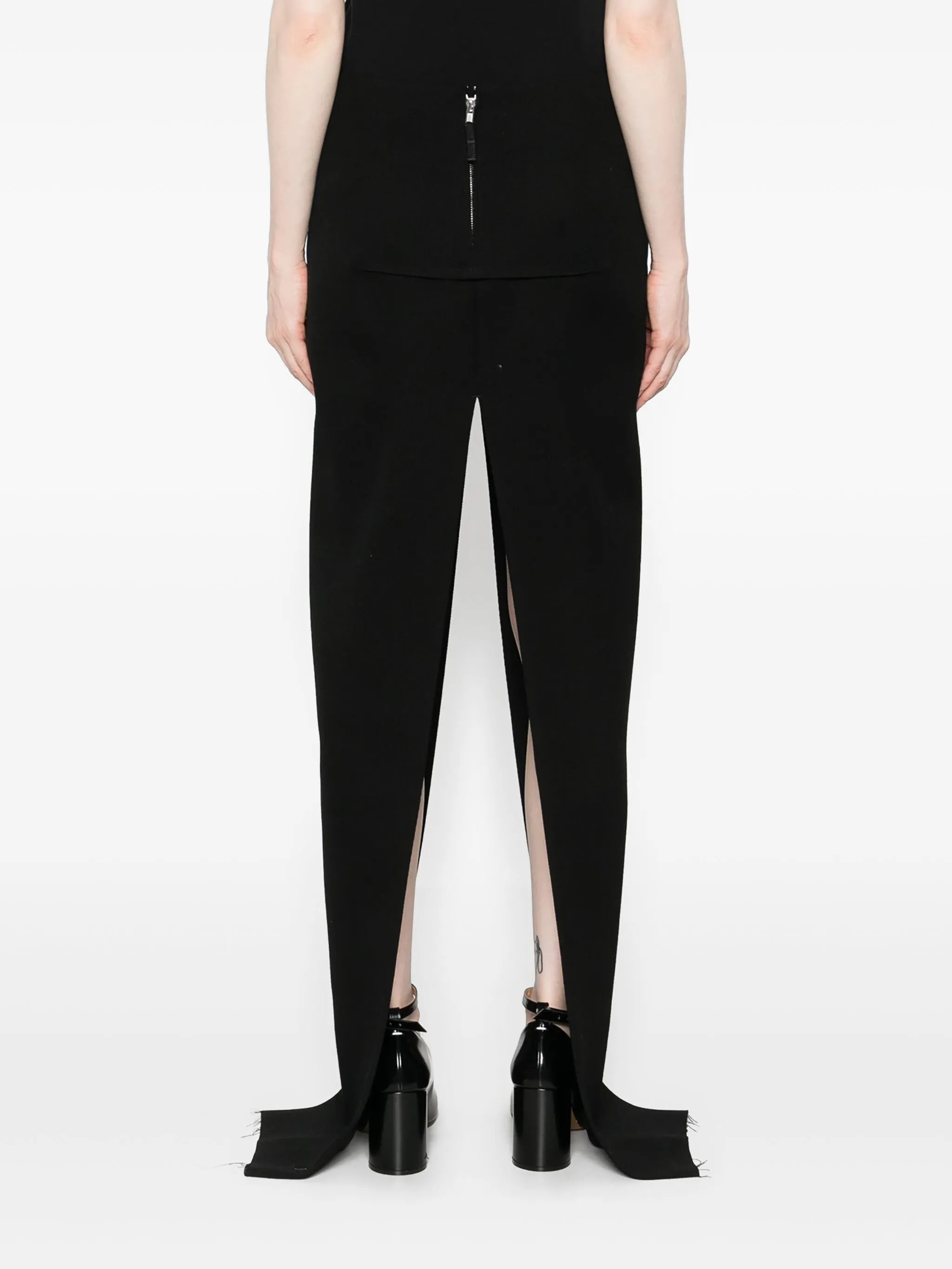 RICK OWENS Women's Sliced Mini Skirt