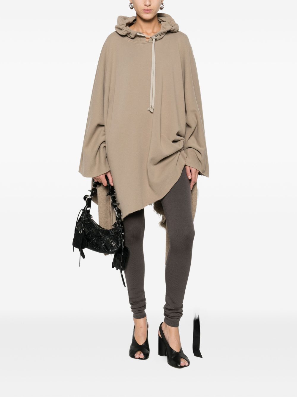 RICK OWENS High-Waisted Knit Leggings