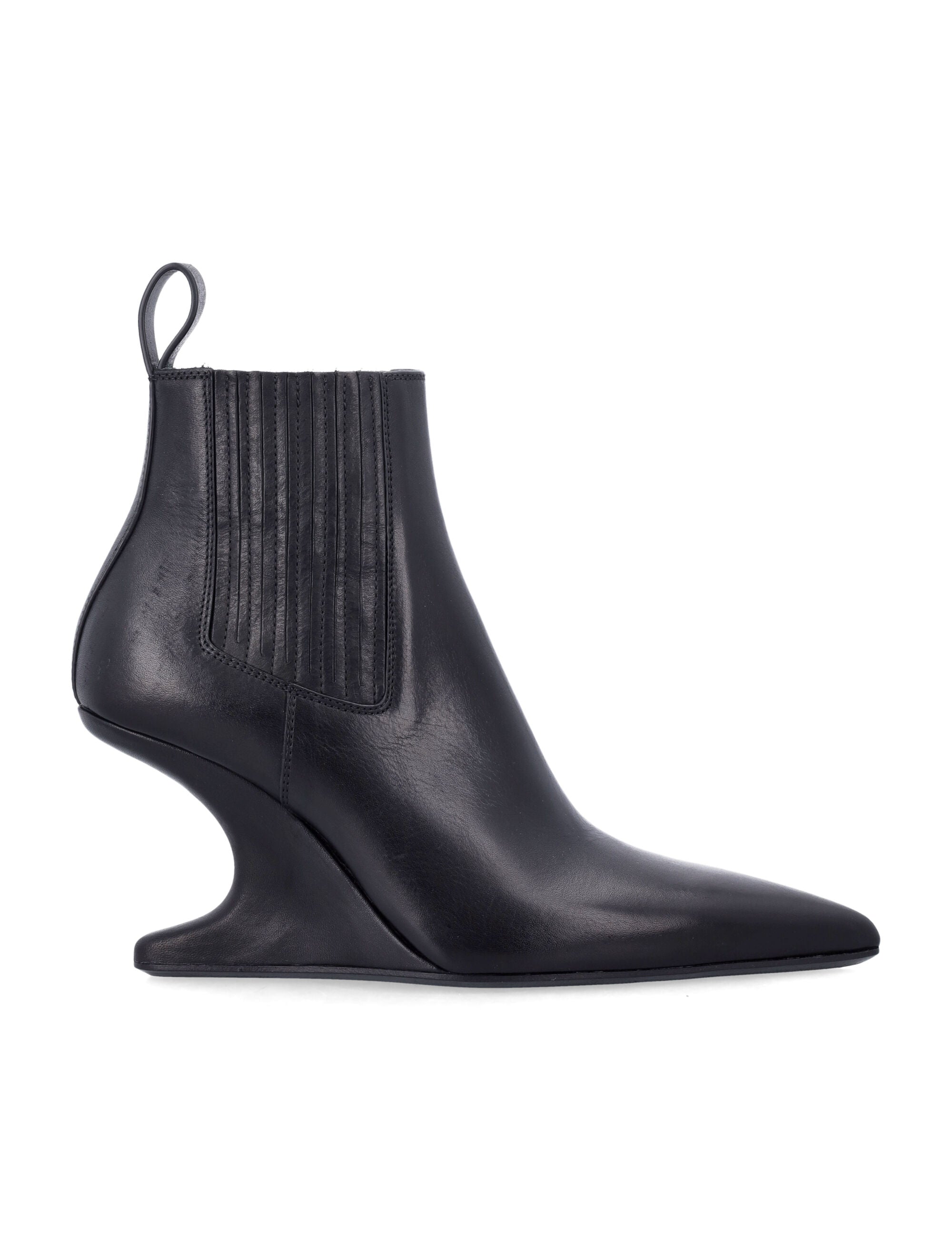 RICK OWENS Sharp Ankle Bootie for Women - FW25 Collection