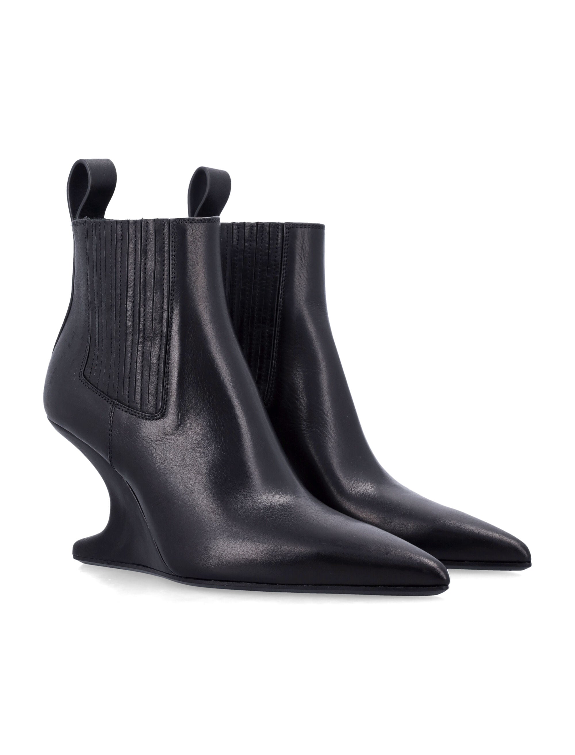 RICK OWENS Sharp Ankle Bootie for Women - FW25 Collection
