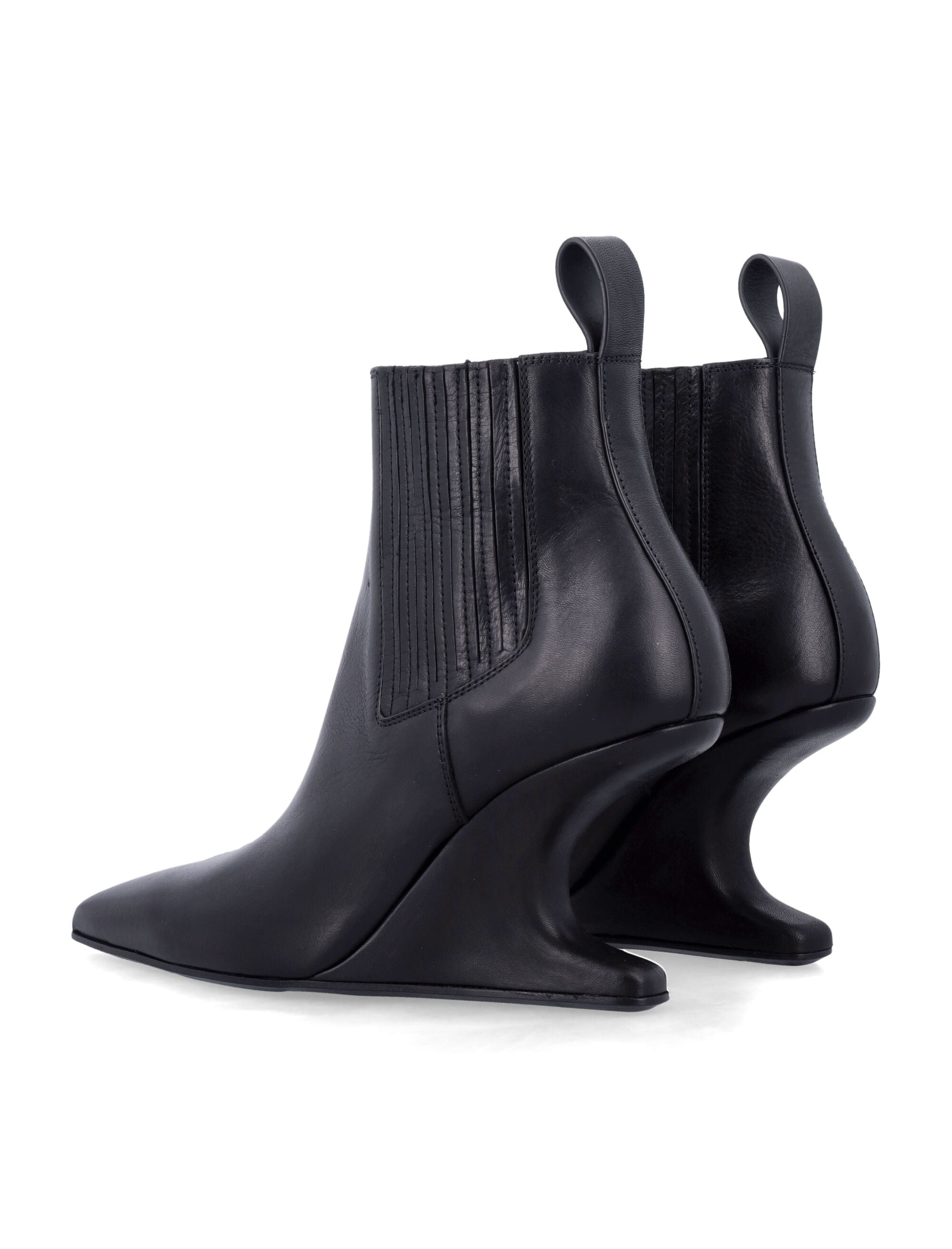 RICK OWENS Sharp Ankle Bootie for Women - FW25 Collection