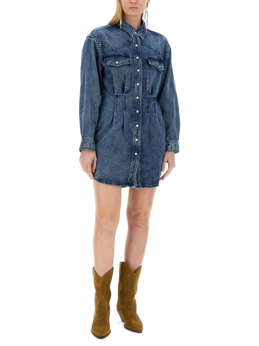 ISABEL MARANT Liliko Mini Dress - Women's Casual Style