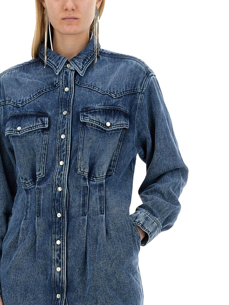 ISABEL MARANT Liliko Mini Dress - Women's Casual Style