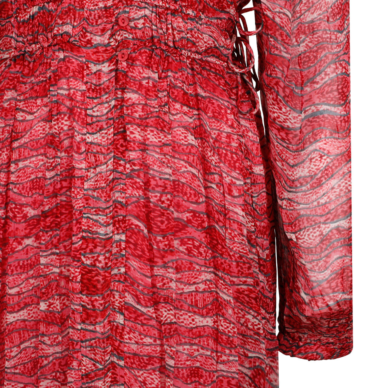 ISABEL MARANT ETOILE Printed Viscose Mini Dress