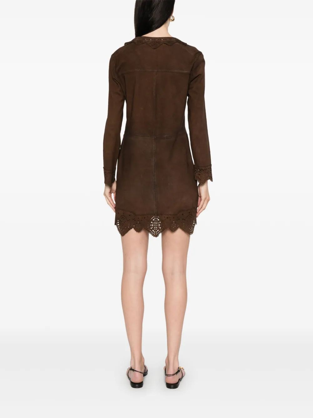 ISABEL MARANT Mini Chic Leather Dress