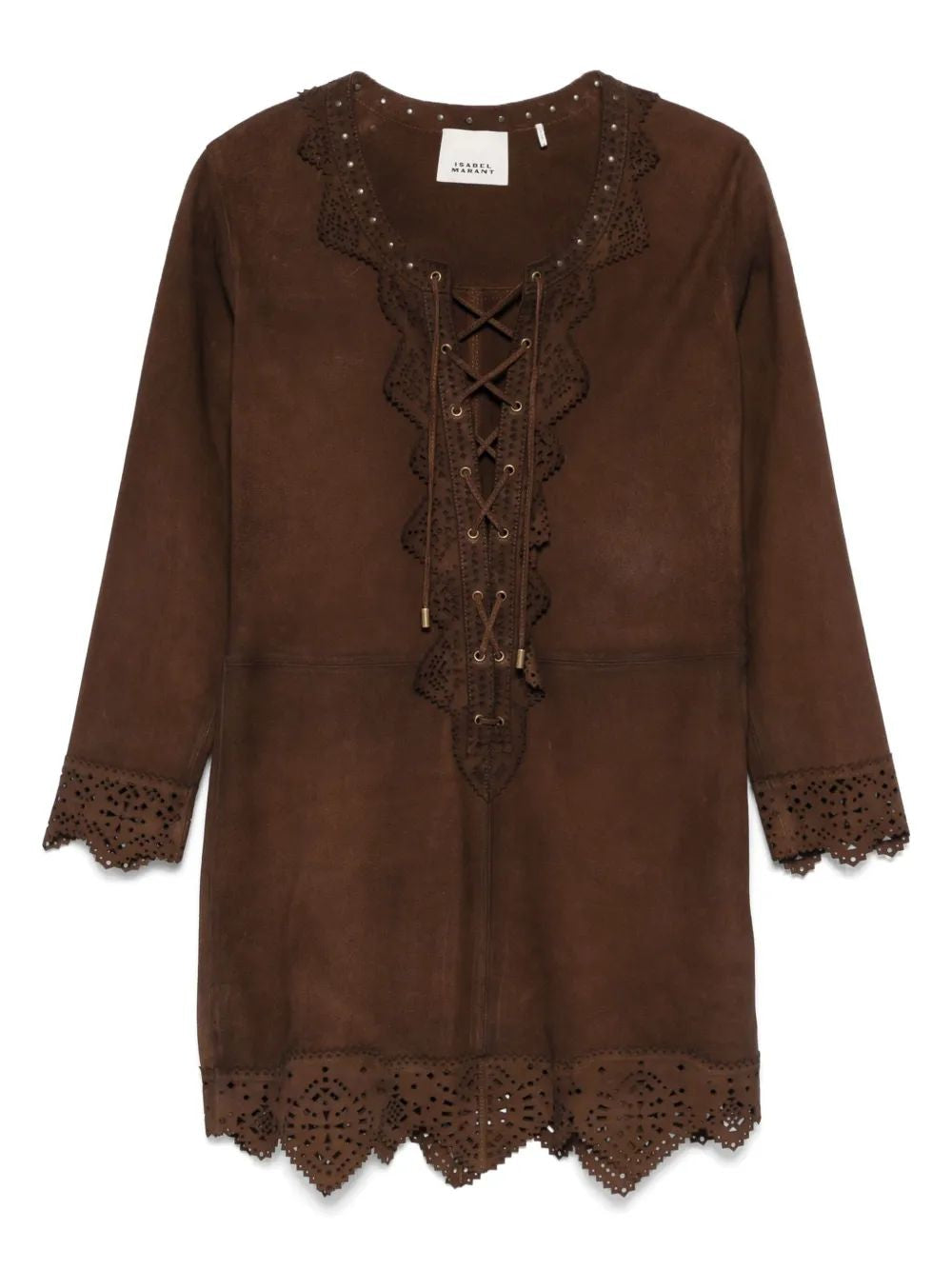 ISABEL MARANT Mini Chic Leather Dress