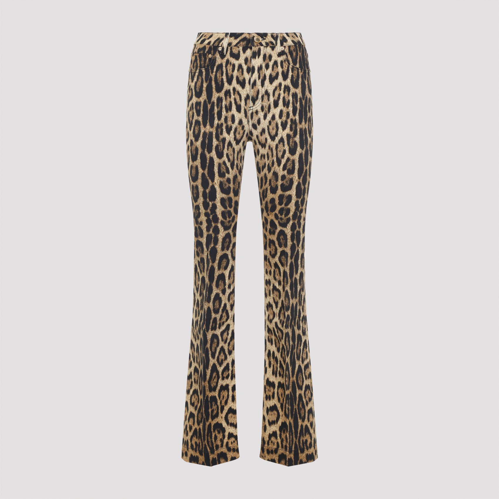 ROBERTO CAVALLI Chic Women's Trousers - Comfortable Fit for Fall/Winter 2025