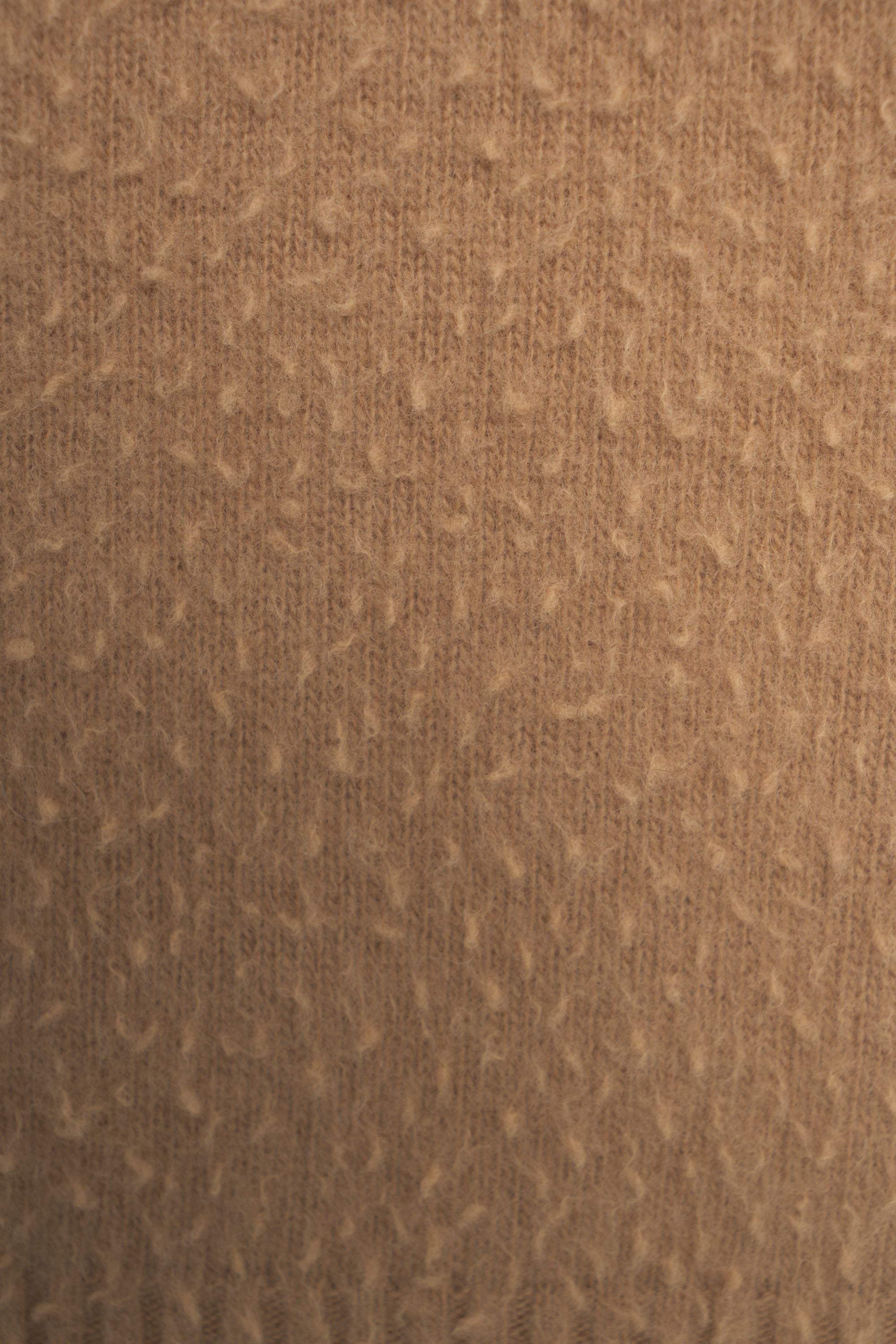 ROBERTO COLLINA Structured Knit Merino Wool Pullover for Men