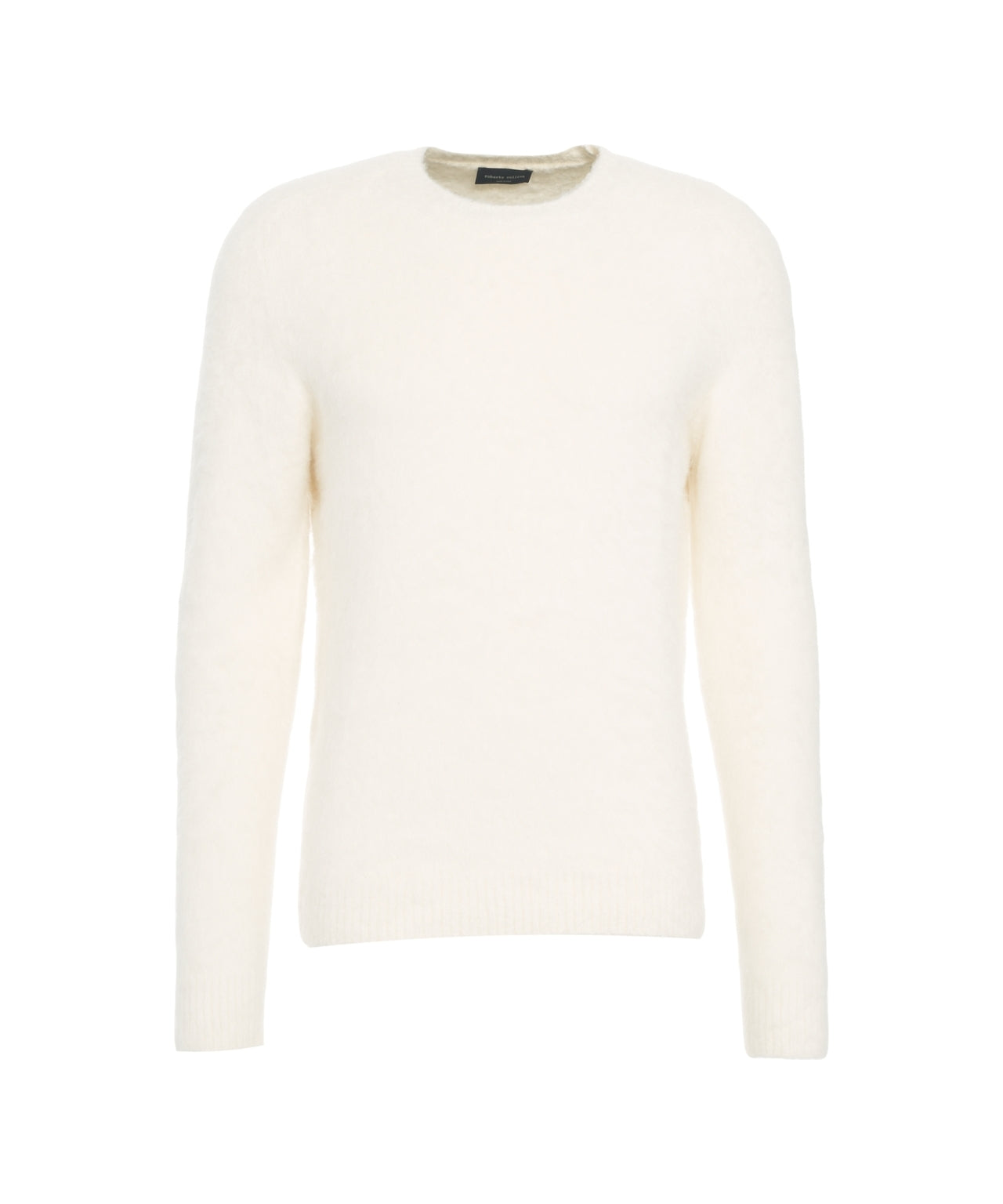 ROBERTO COLLINA Brushed Knit Pullover Sweater for Men