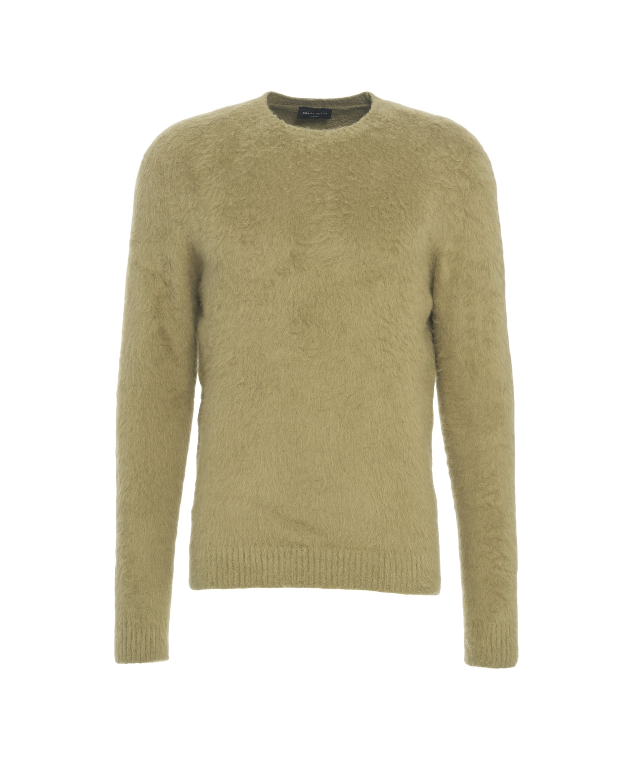 ROBERTO COLLINA Brushed Surface Pullover Sweater for Men