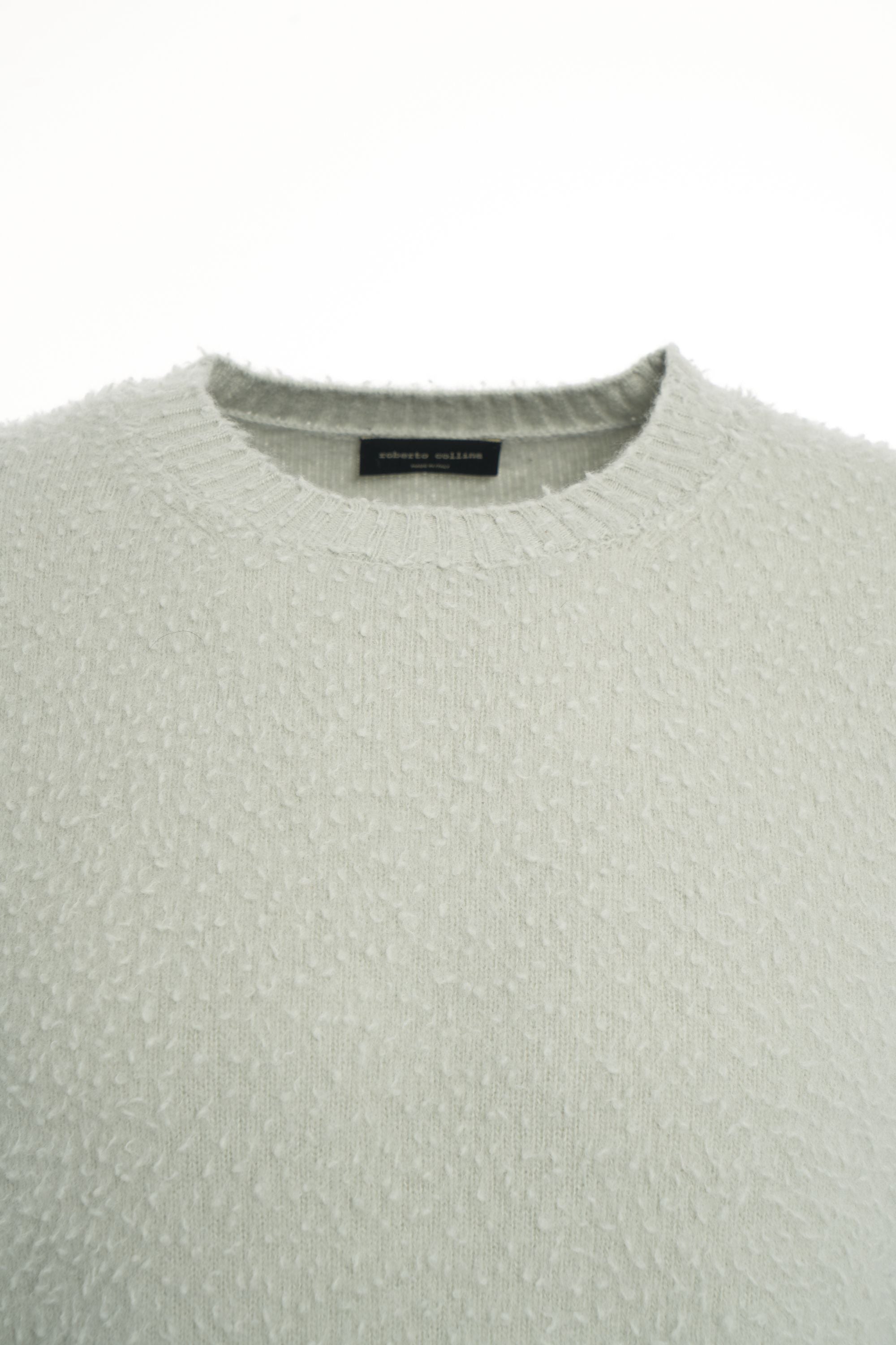 ROBERTO COLLINA Sophisticated Structured Knit Pullover