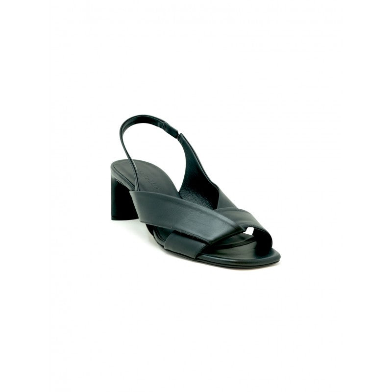 ROBERTO DEL CARLO Elegant 50 mm Heel Leather Sandals for Women