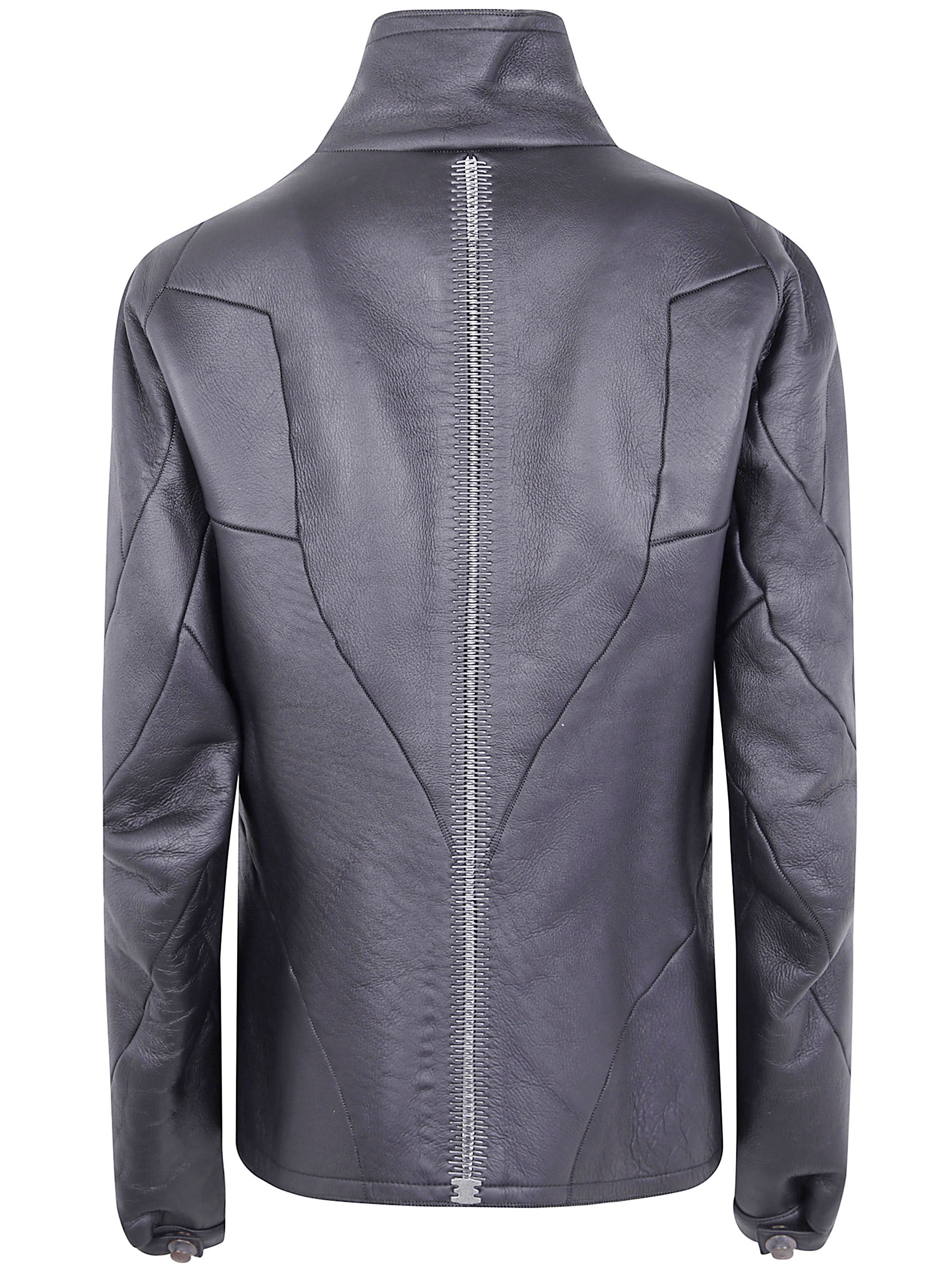 ISAAC SELLAM Robust Leather Jacket for Men