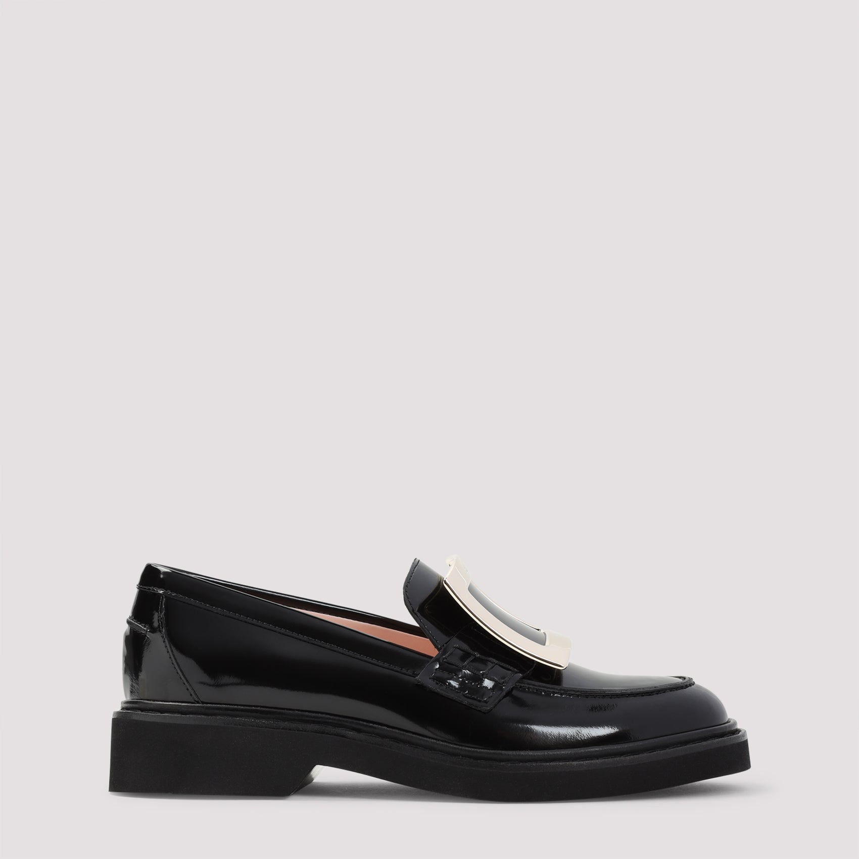 ROGER VIVIER Elegant Leather Loafers with 2.5cm Heel