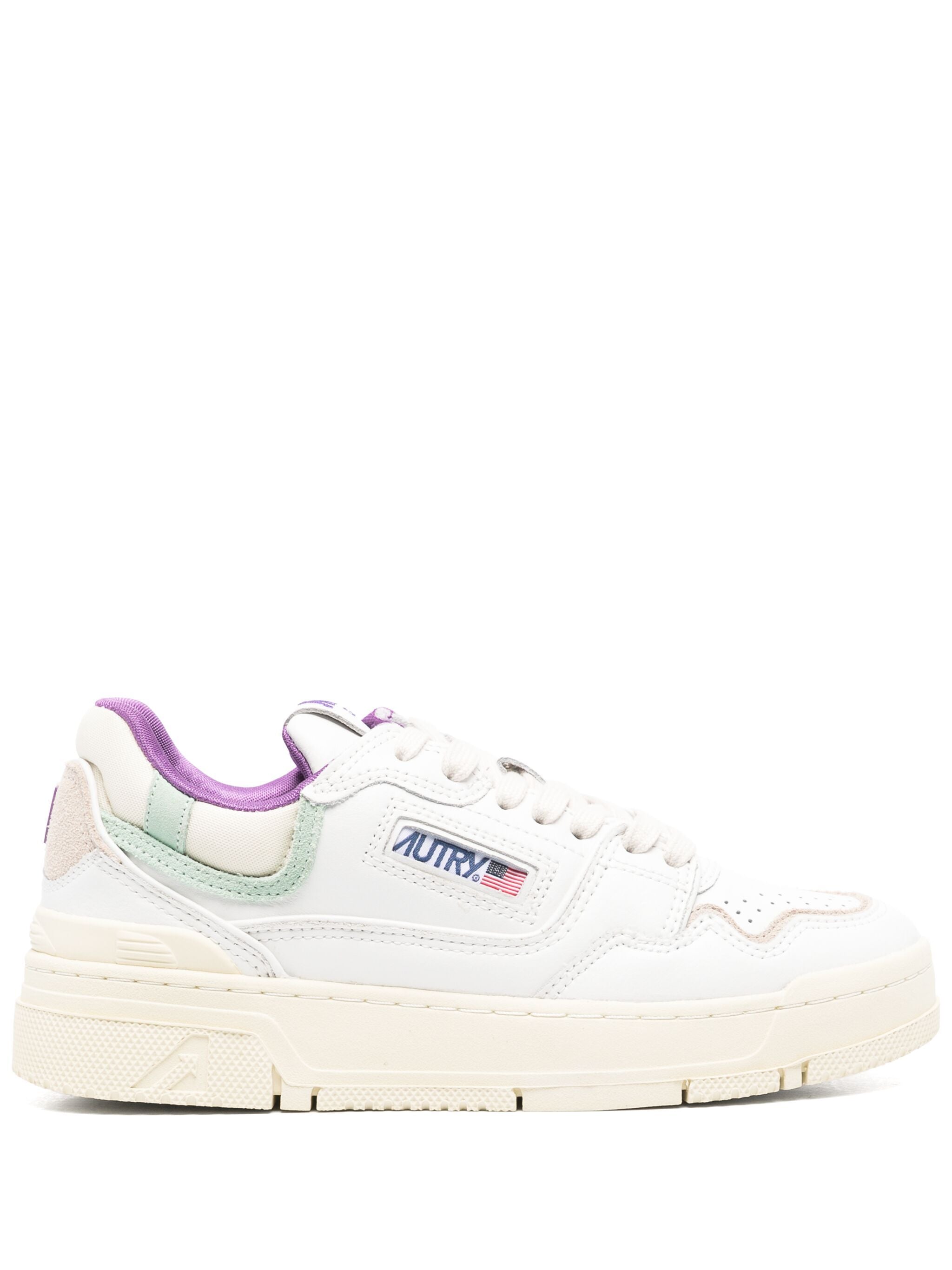 AUTRY Low Top Sneakers with Micro-Perforated Design