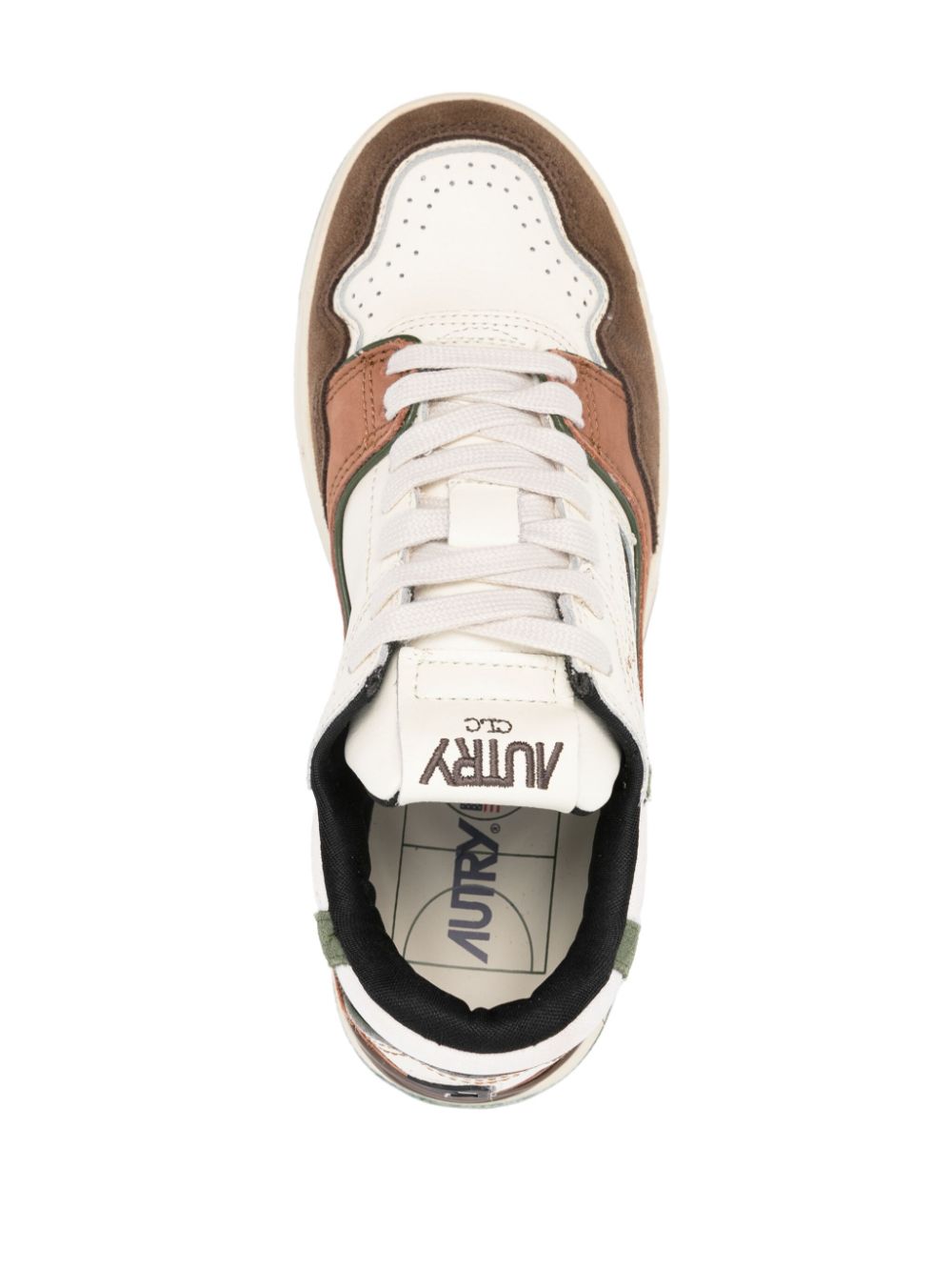 AUTRY 100% Leather Fashion Sneakers for Women