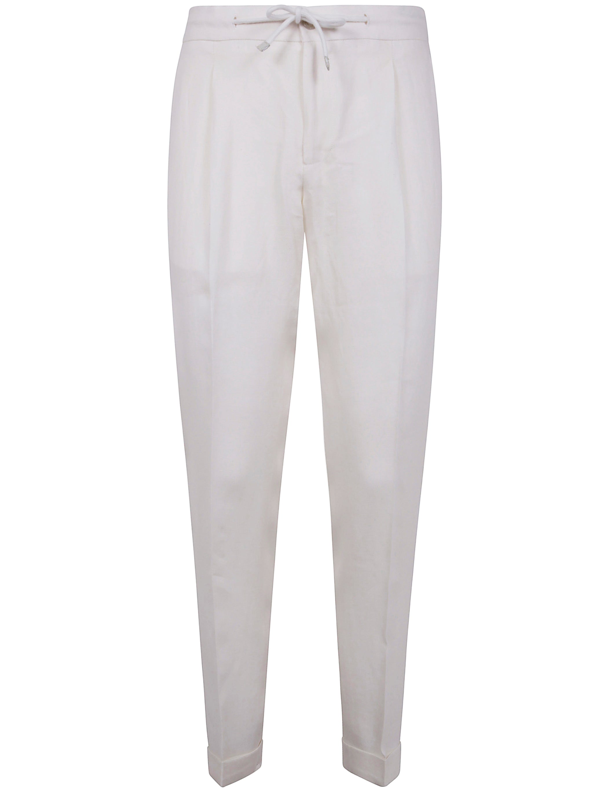 BARBA Napoli Men's Tailored Wool Trousers