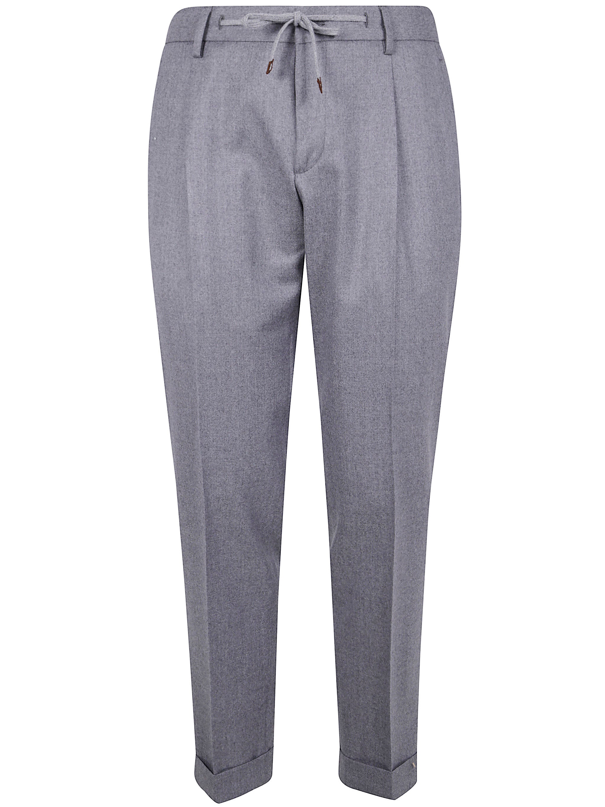 BARBA Napoli Culotte Style Trouser with Drawstring - FW25