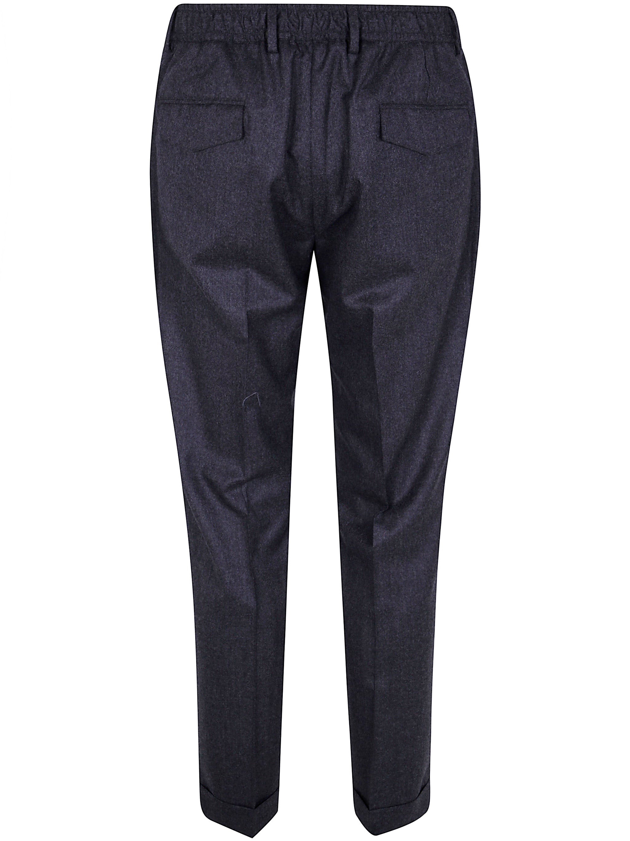 BARBA Napoli Men's Mini Flanel Coulisse Chino Trousers