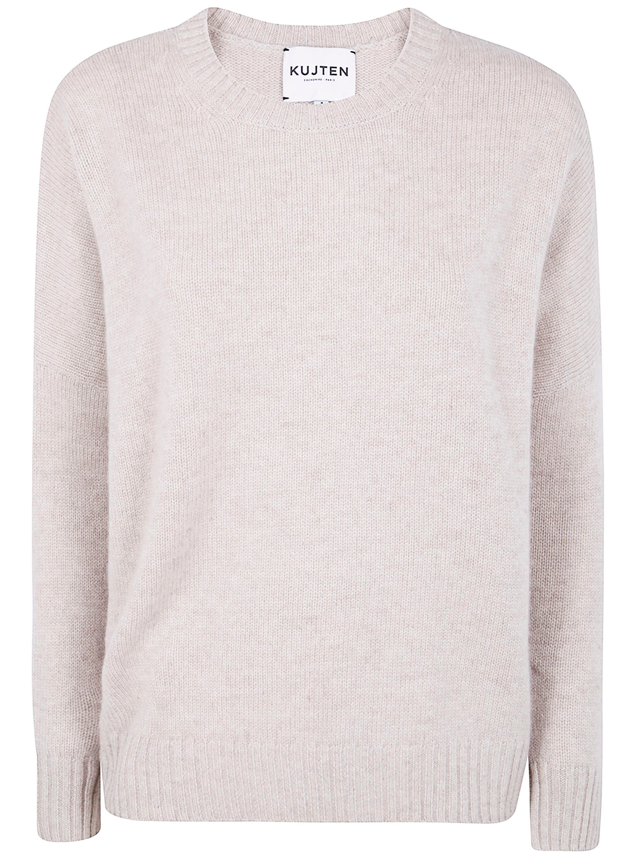 KUJTEN Round Neck Cashmere Sweater for Women