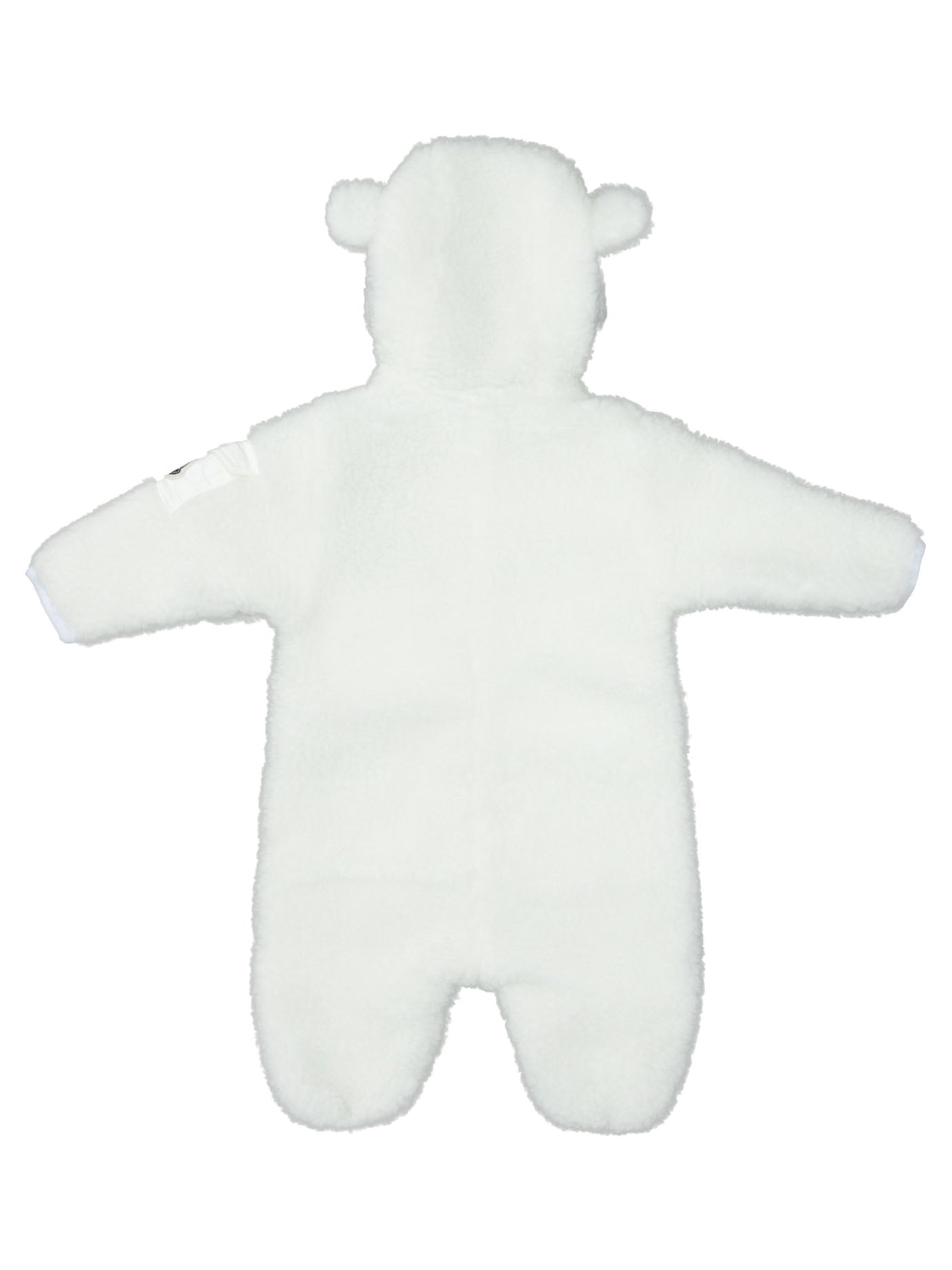 MONCLER KIDS Mini Nylon Cotton Lined Romper for Boys - FW25