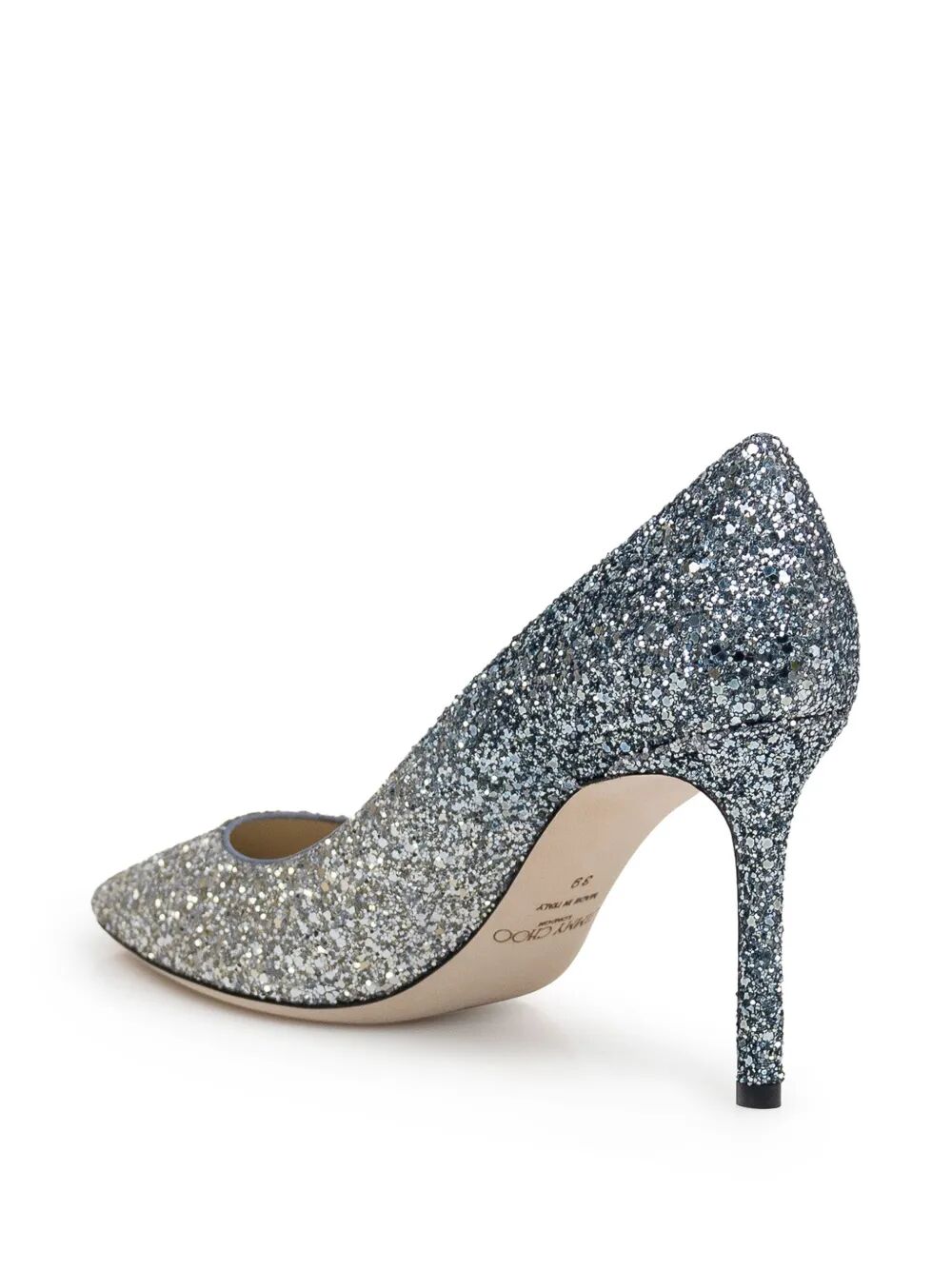 JIMMY CHOO Glitter Degradé Pumps 85