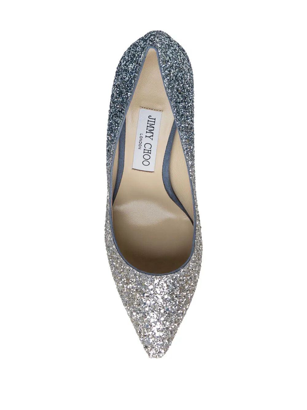JIMMY CHOO Glitter Degradé Pumps 85