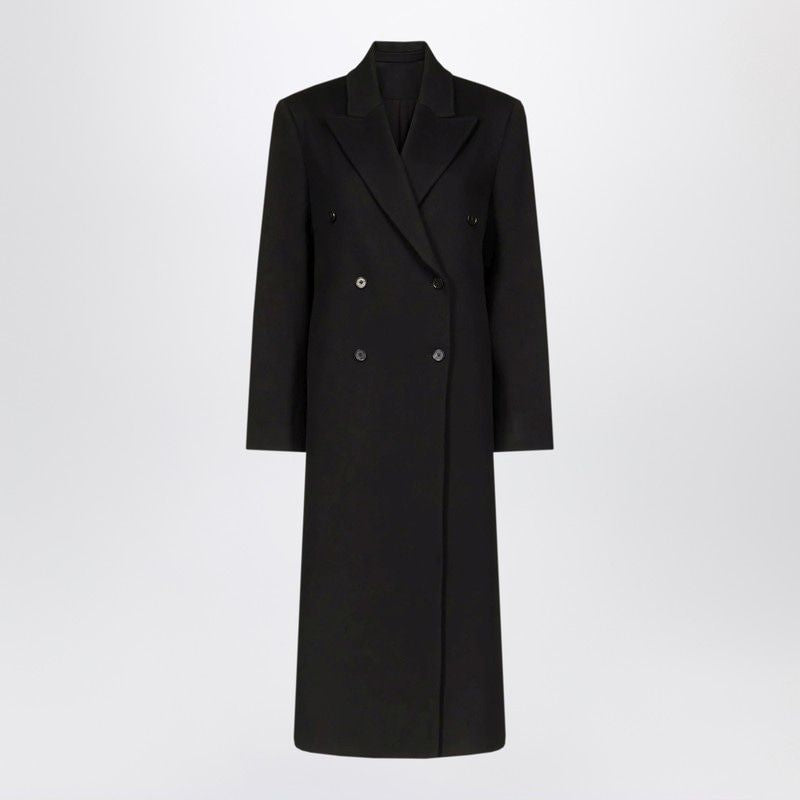 LOULOU DE SAISON Double-Breasted Wool Cashmere Jacket