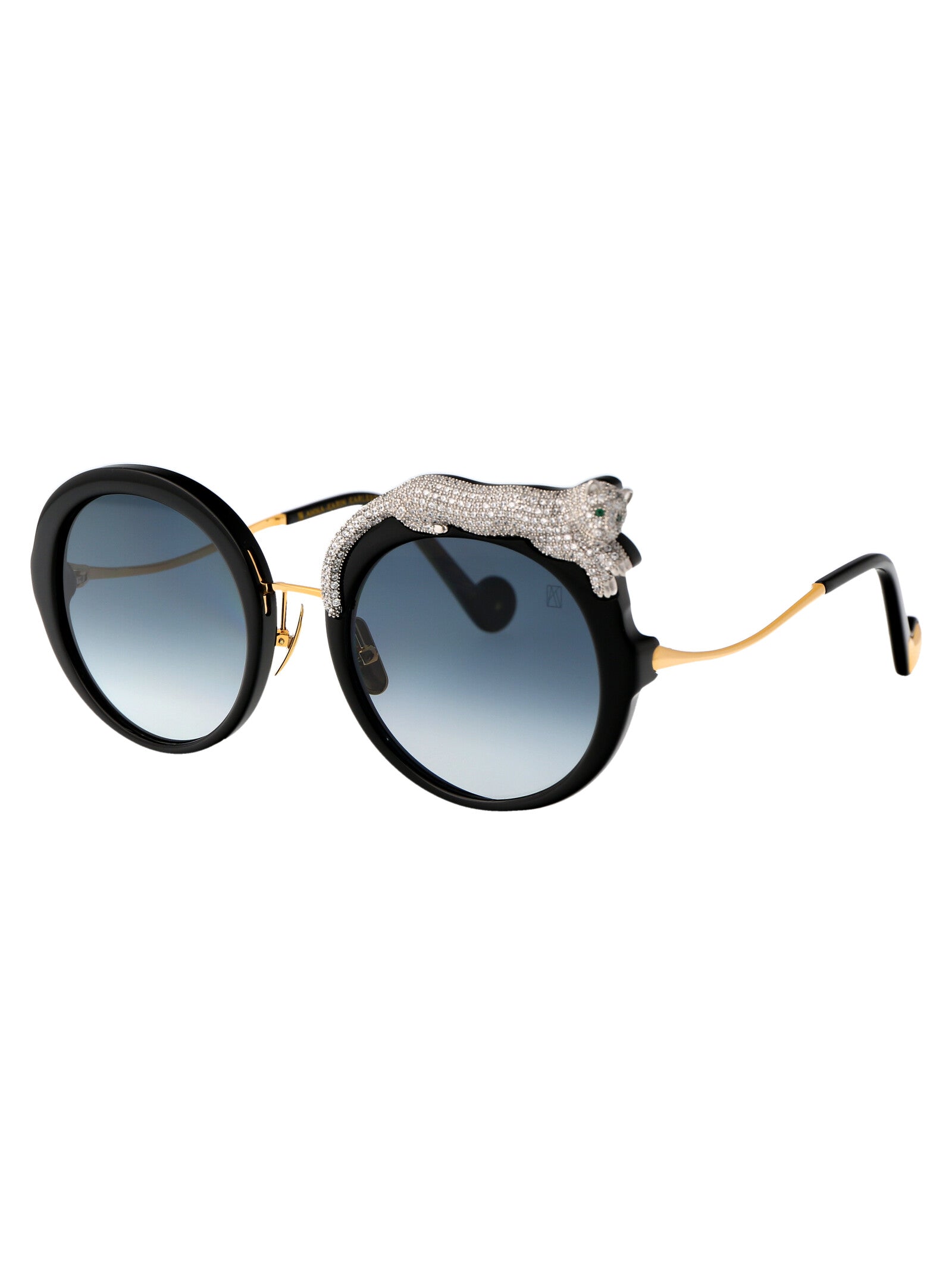 ANNA KARIN KARLSSON Mini Crystal Acetate Sunglasses