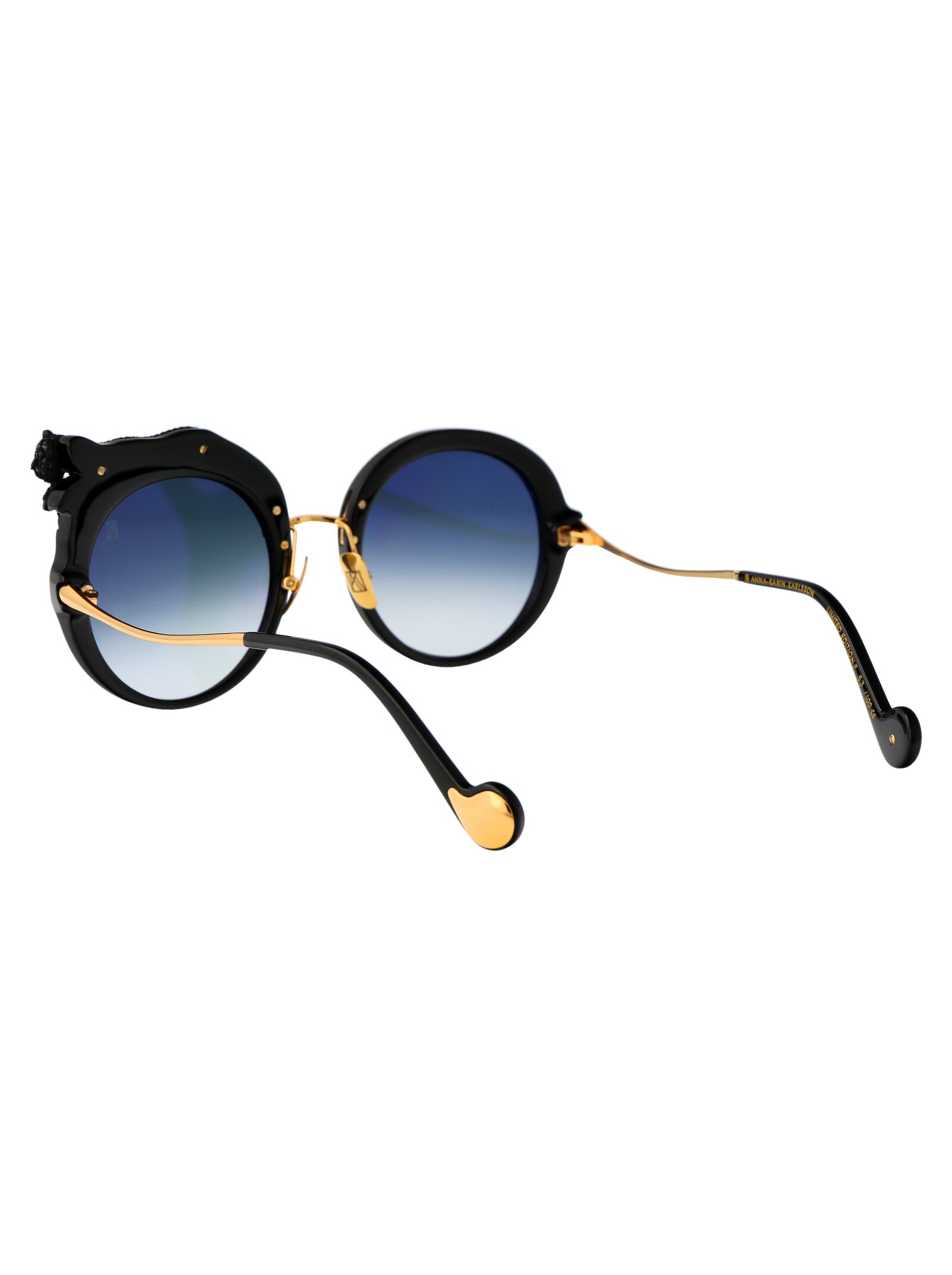 ANNA KARIN KARLSSON Chic Crystal Acetate Sunglasses