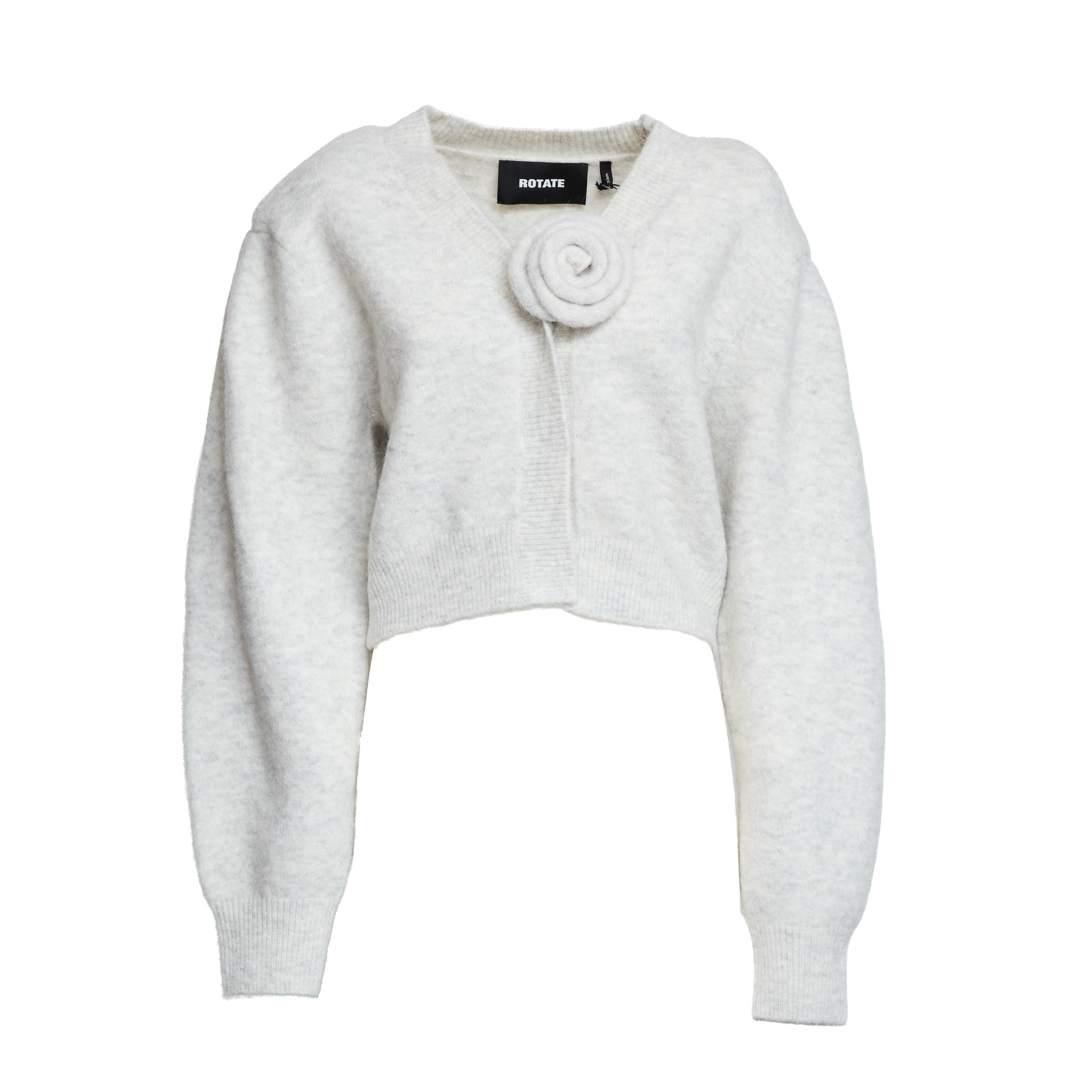 ROTATE Oversized Puff Sleeve Cardigan