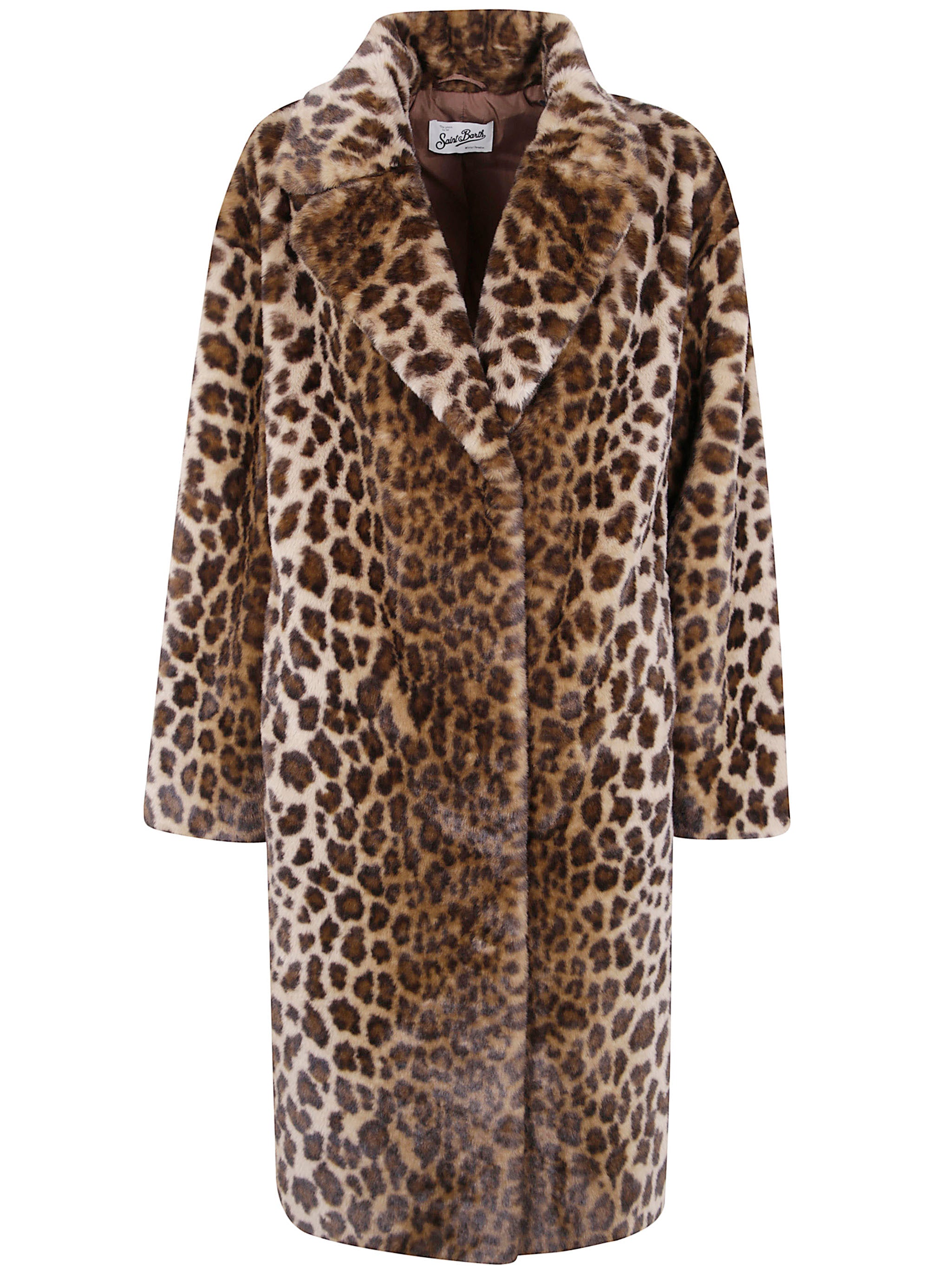 MC2 SAINT BARTH Luxurious Fur-Effect Jacket for Women