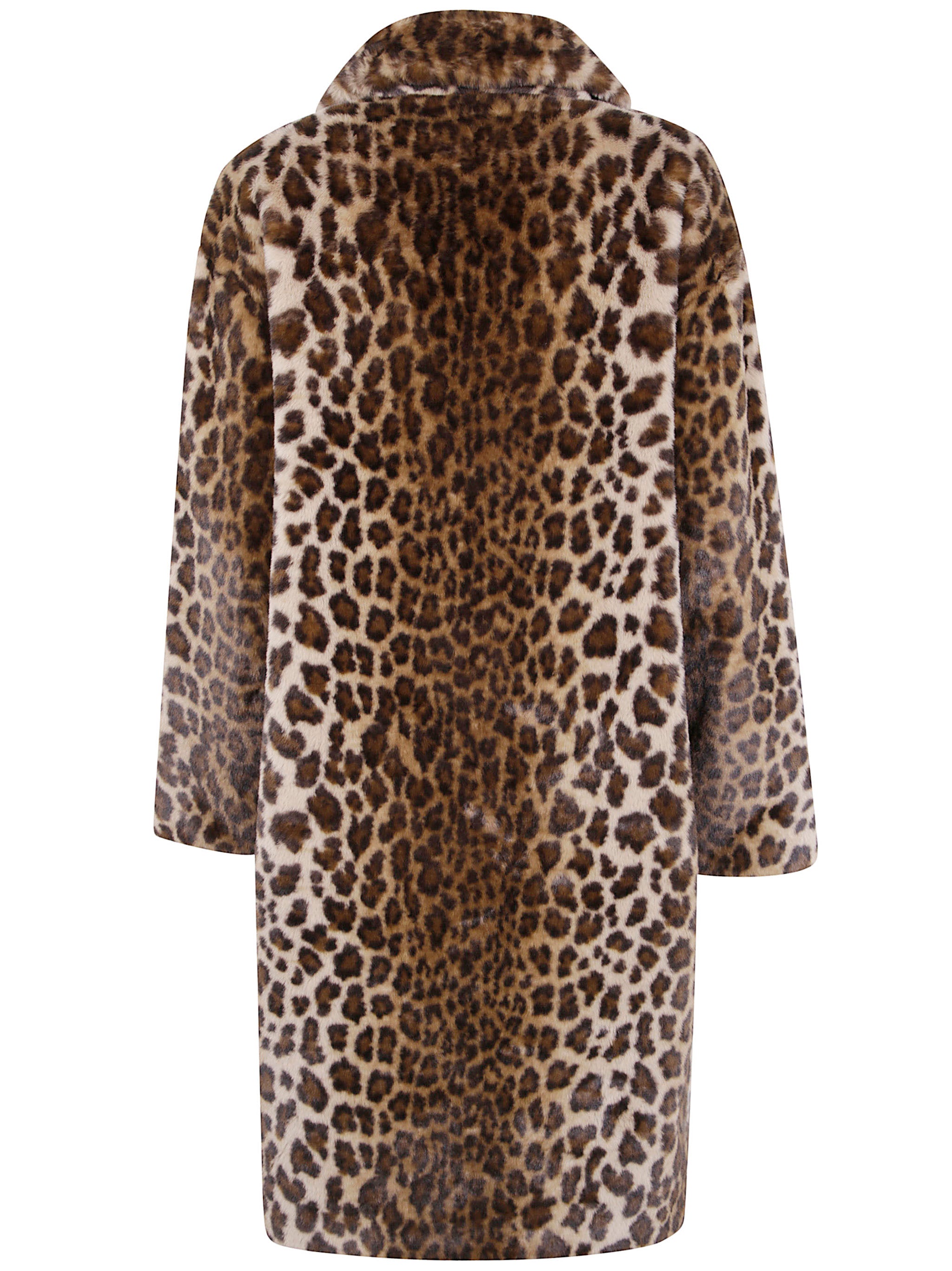 MC2 SAINT BARTH Luxurious Fur-Effect Jacket for Women