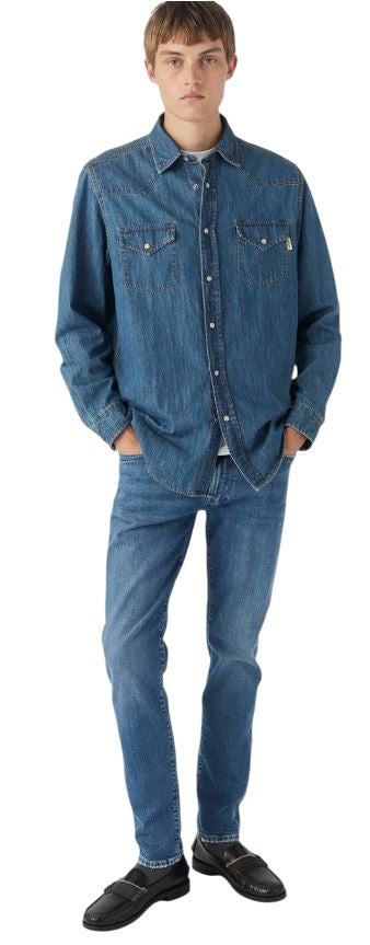 ROY ROGER'S Classic Slim Fit Denim Jeans for Men