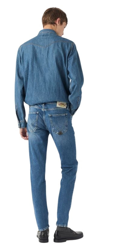 ROY ROGER'S Classic Slim Fit Denim Jeans for Men