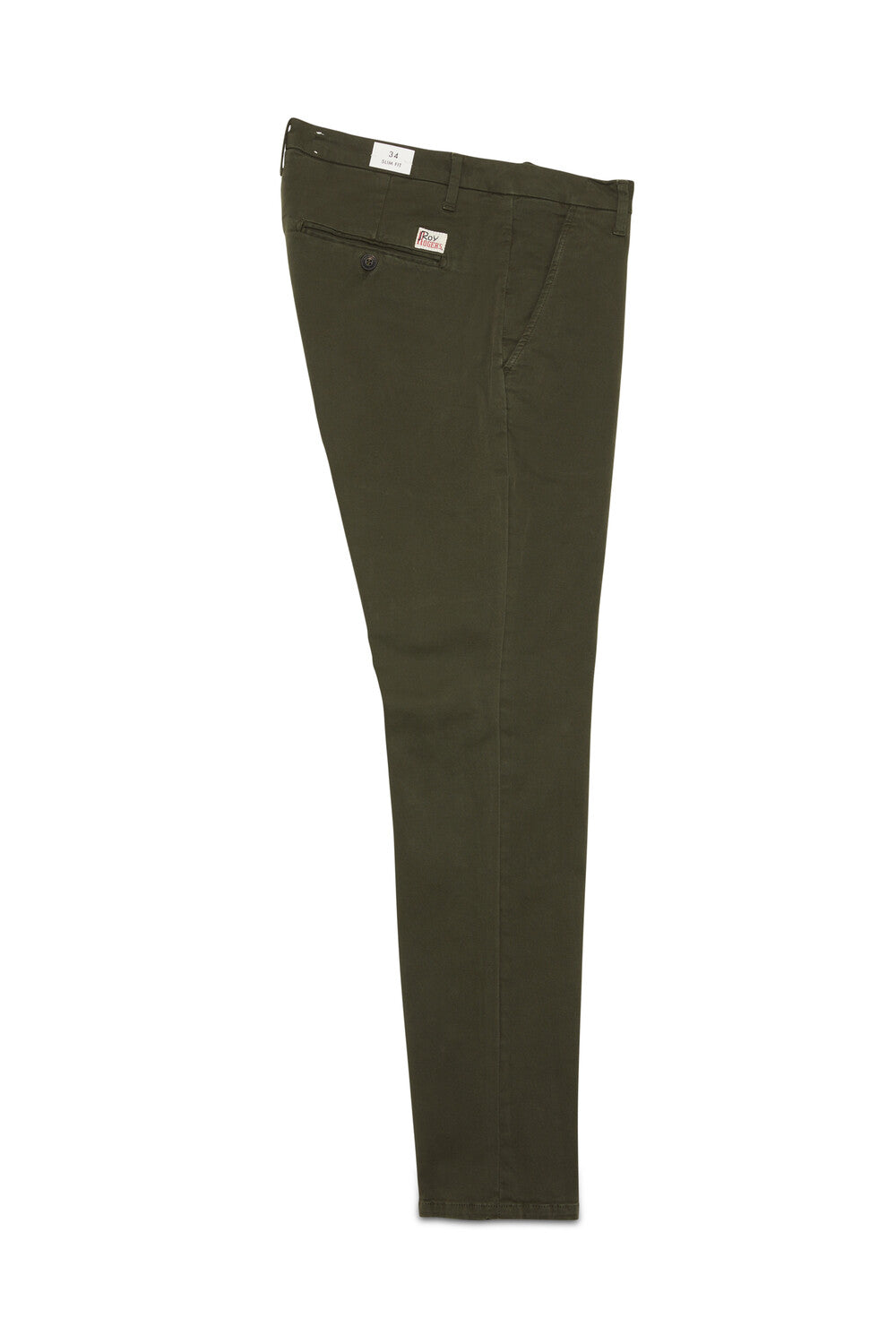 ROY ROGER'S Slim Fit Gabardine Trousers for Men - Fall Winter 2024/2025