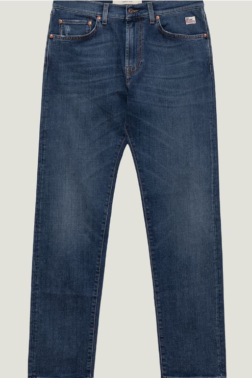 ROY ROGER'S Stylish Medium Wash Denim Jeans for Men
