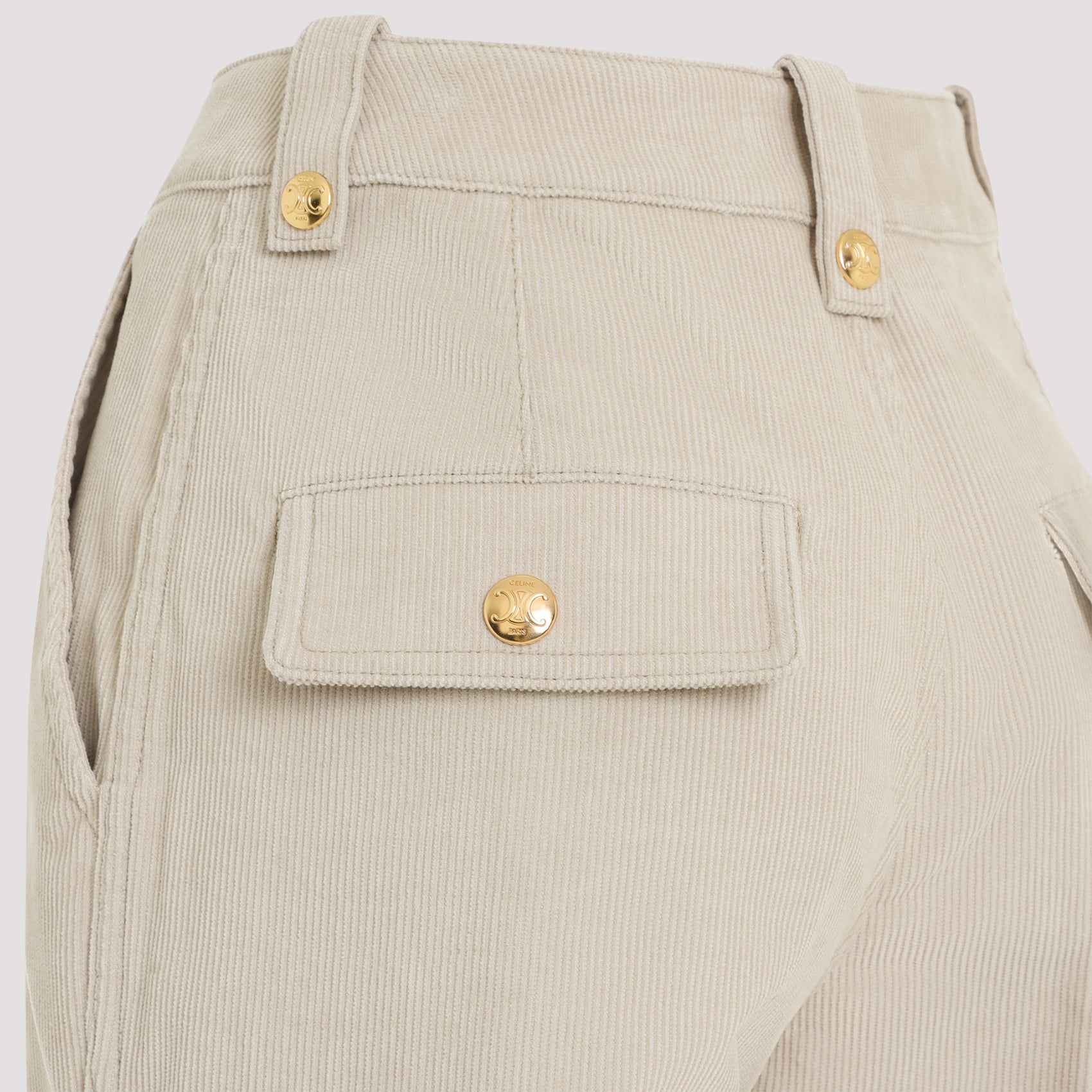 CELINE Women's Cargo Pants - SS25 Collection